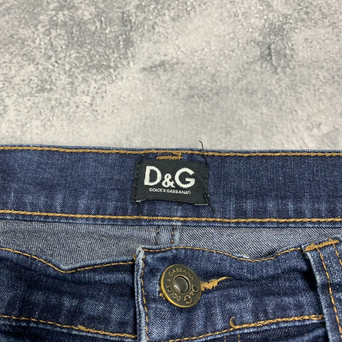 Dolce & Gabbana Men’s Dolce&Gabbana Navy Blue Jeans Size 48 Made In Italy Size US 34 / EU 50 - 11 Thumbnail