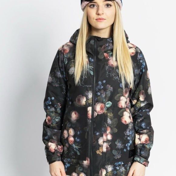 Burton Burton Snowboard dryride thermolite flower pattern Jacket Size S / US 4 / IT 40 - 1 Thumbnail