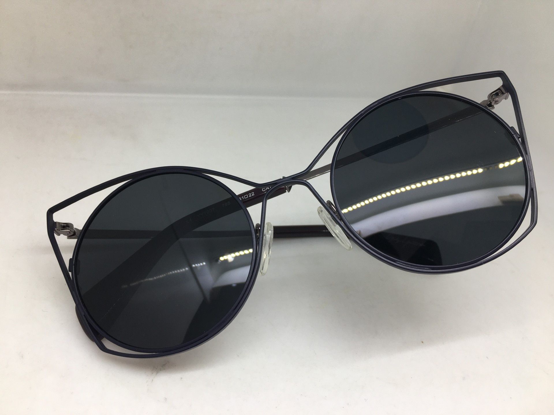 Yohji Yamamoto Yy 7007 N.o.s. Round Feng Shui Sunglasses in Blue, Men’s