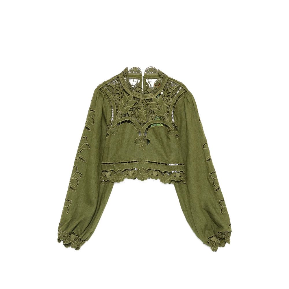 Farm Rio Farm Rio GREEN Tops - Blouses Size S / US 4 / IT 40 - 1 Thumbnail