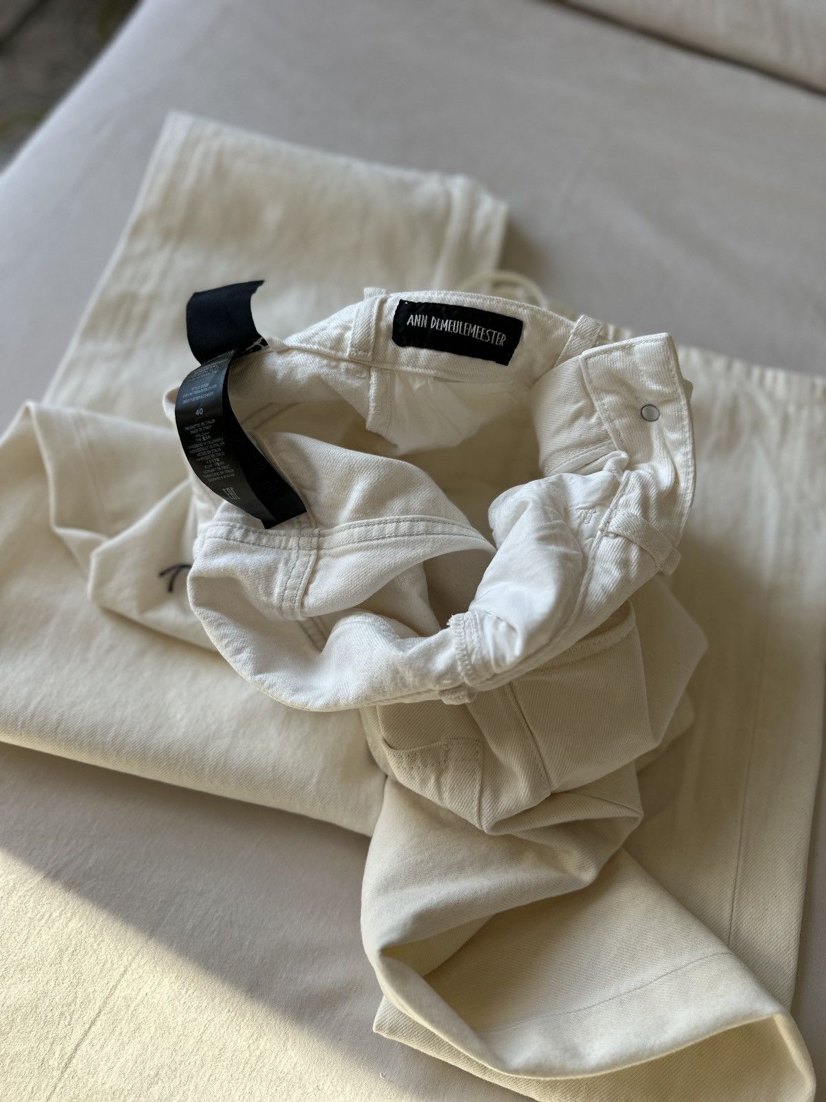 Ann Demeulemeester Ann Demeulemeester Claire High Waist Pants Size 27" / US 4 / IT 40 - 13 Thumbnail