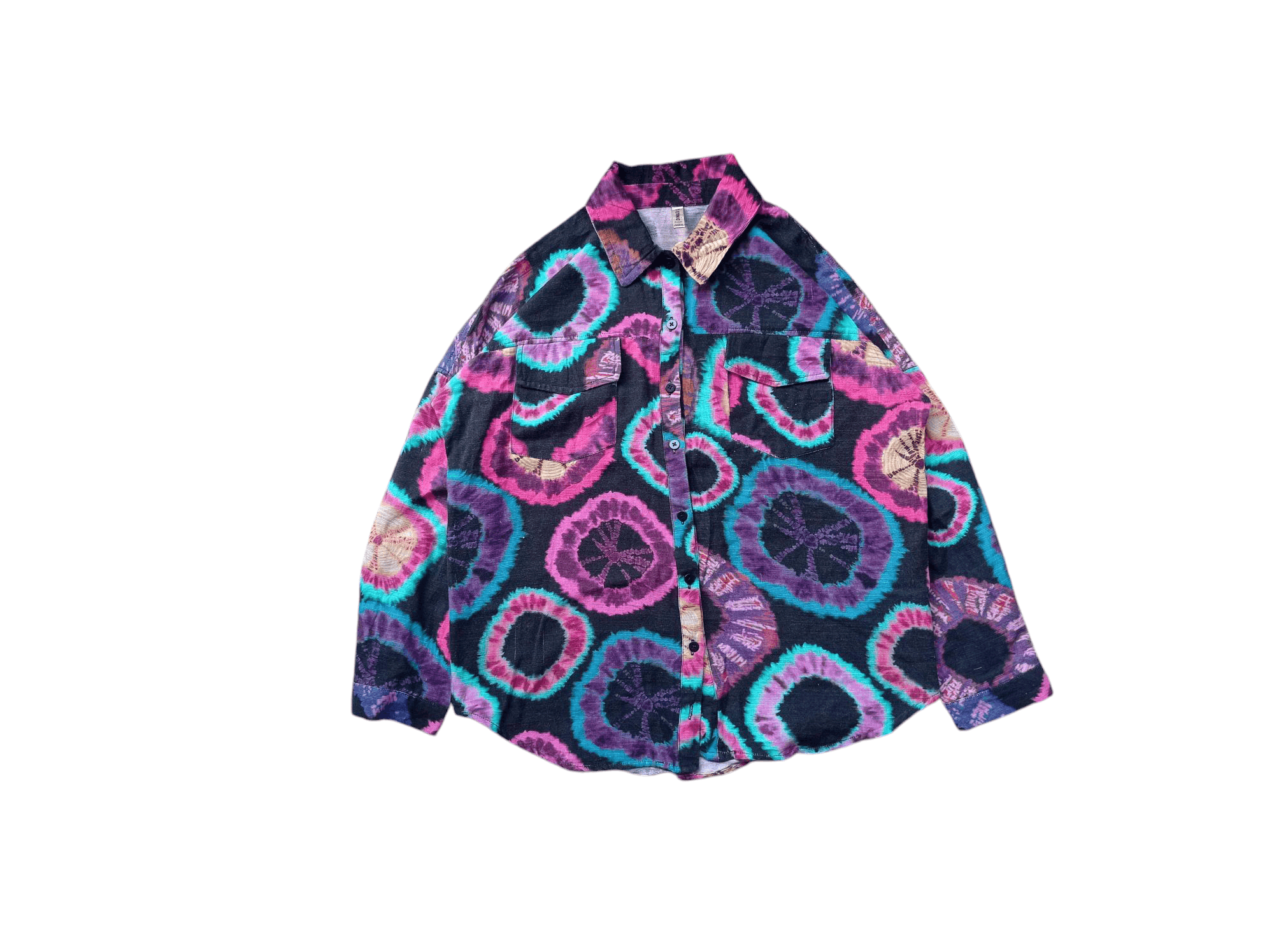 Other Ethnic fusion tie dye shirt Size XS / US 0-2 / IT 36-38 - 1 Thumbnail