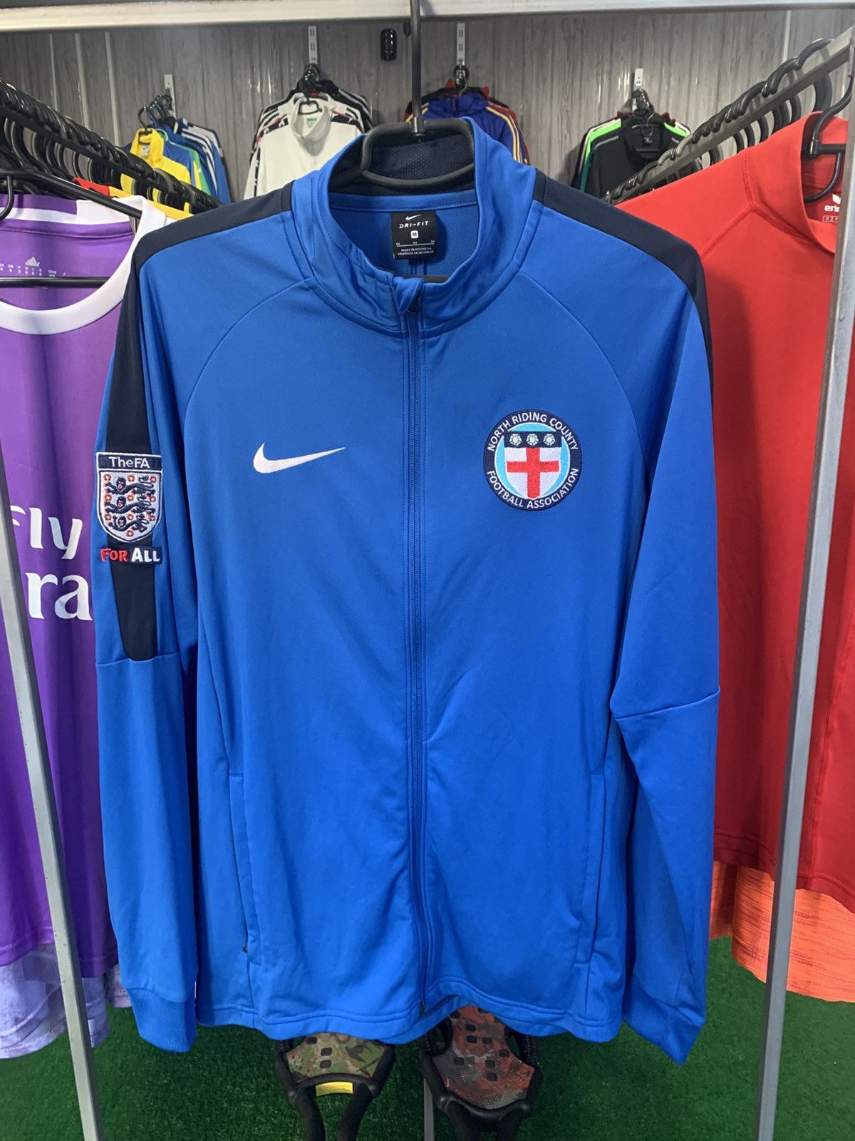 Nike North Riding Country Football Association Nike Jacket Size US M / EU 48-50 / 2 - 1 Thumbnail