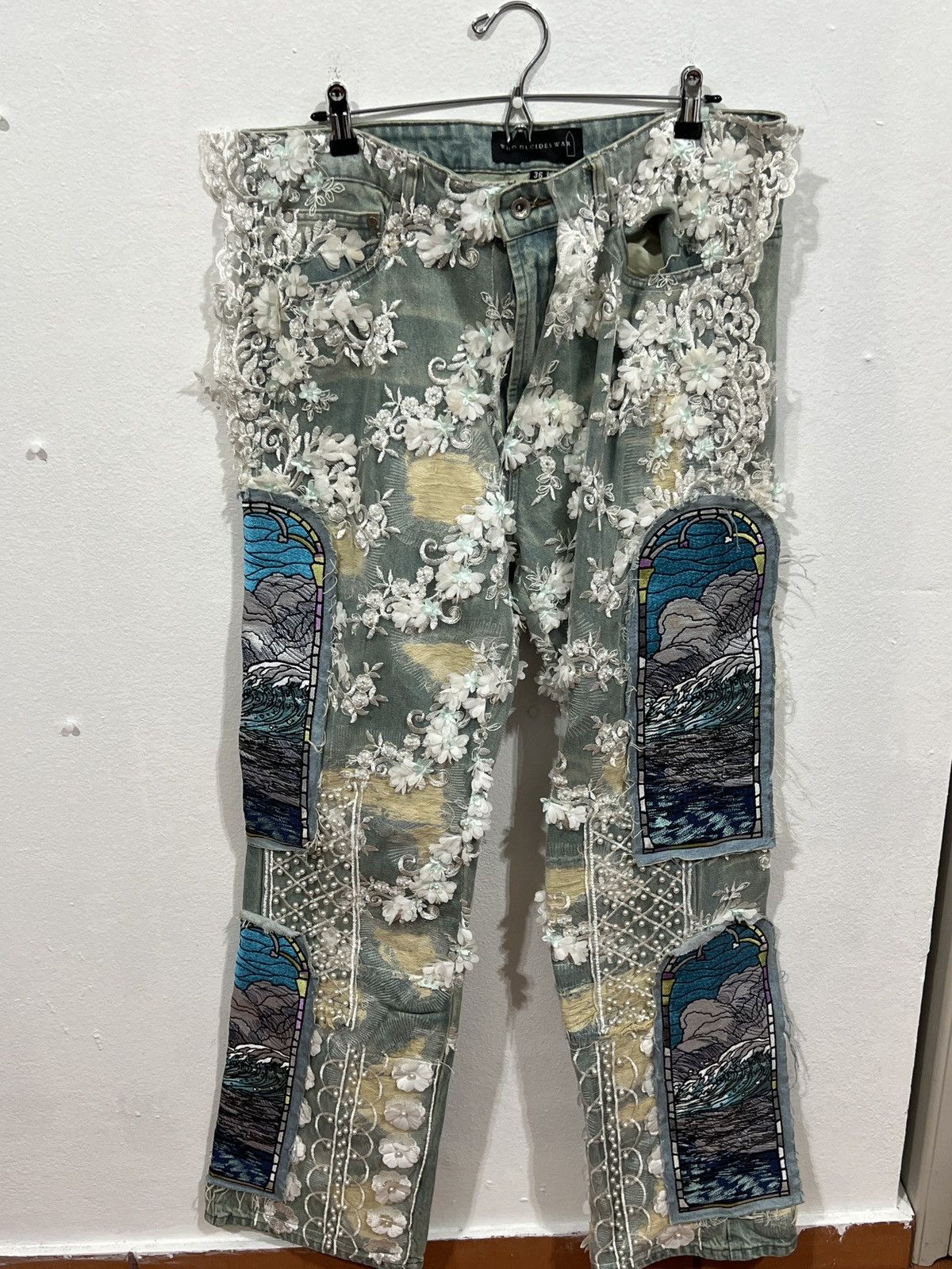 Who Decides War Who Decides War Underwater Collection Denim Size US 36 / EU 52 - 1 Thumbnail