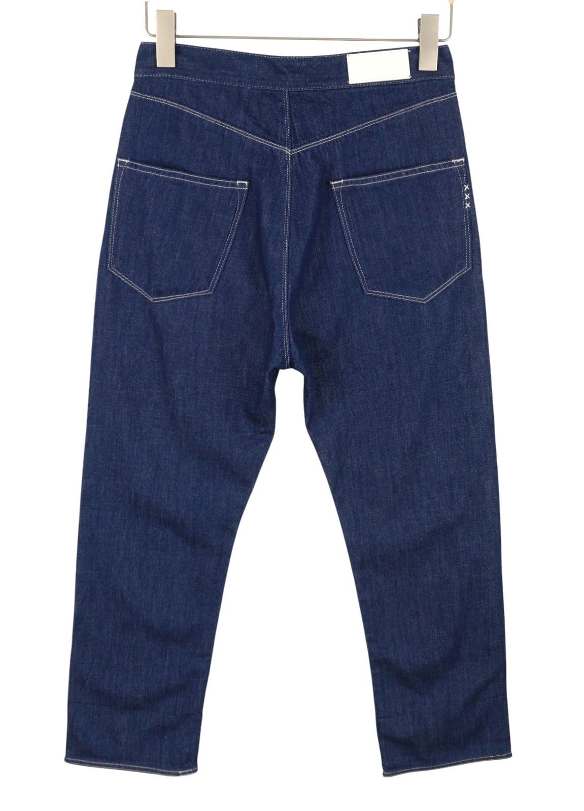 Scotch & Soda W25/L32 Blue Boyfriend Fit Cropped Zip Fly 91014 Size 25" / US 0 / IT 36 - 4 Thumbnail