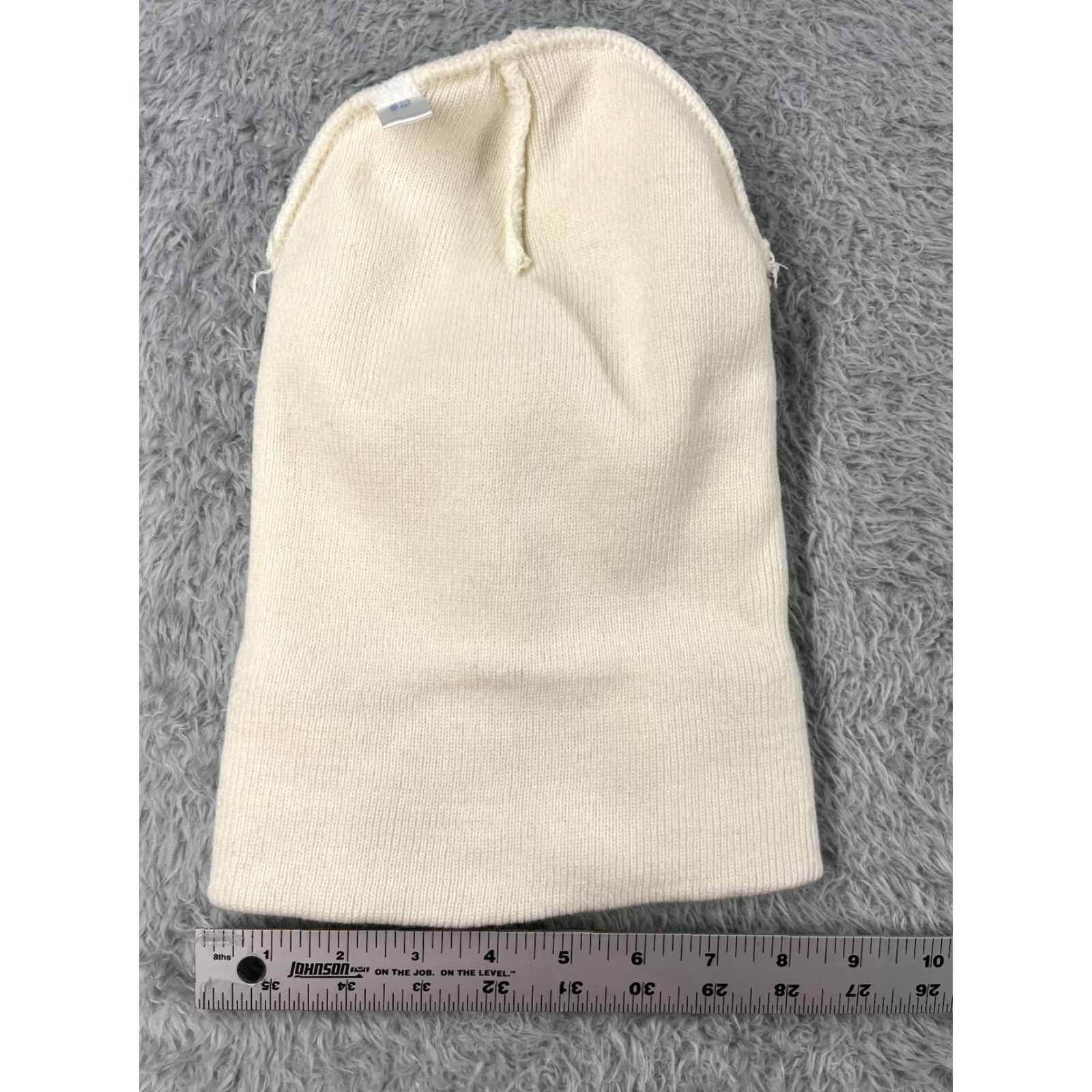 Port & Company Port & Company Futures First Beanie Toque Adult One Size White Knit 100% Acrylic Beanie Unisex Adults Mens Womens Boys Girls Size ONE SIZE - 6 Thumbnail