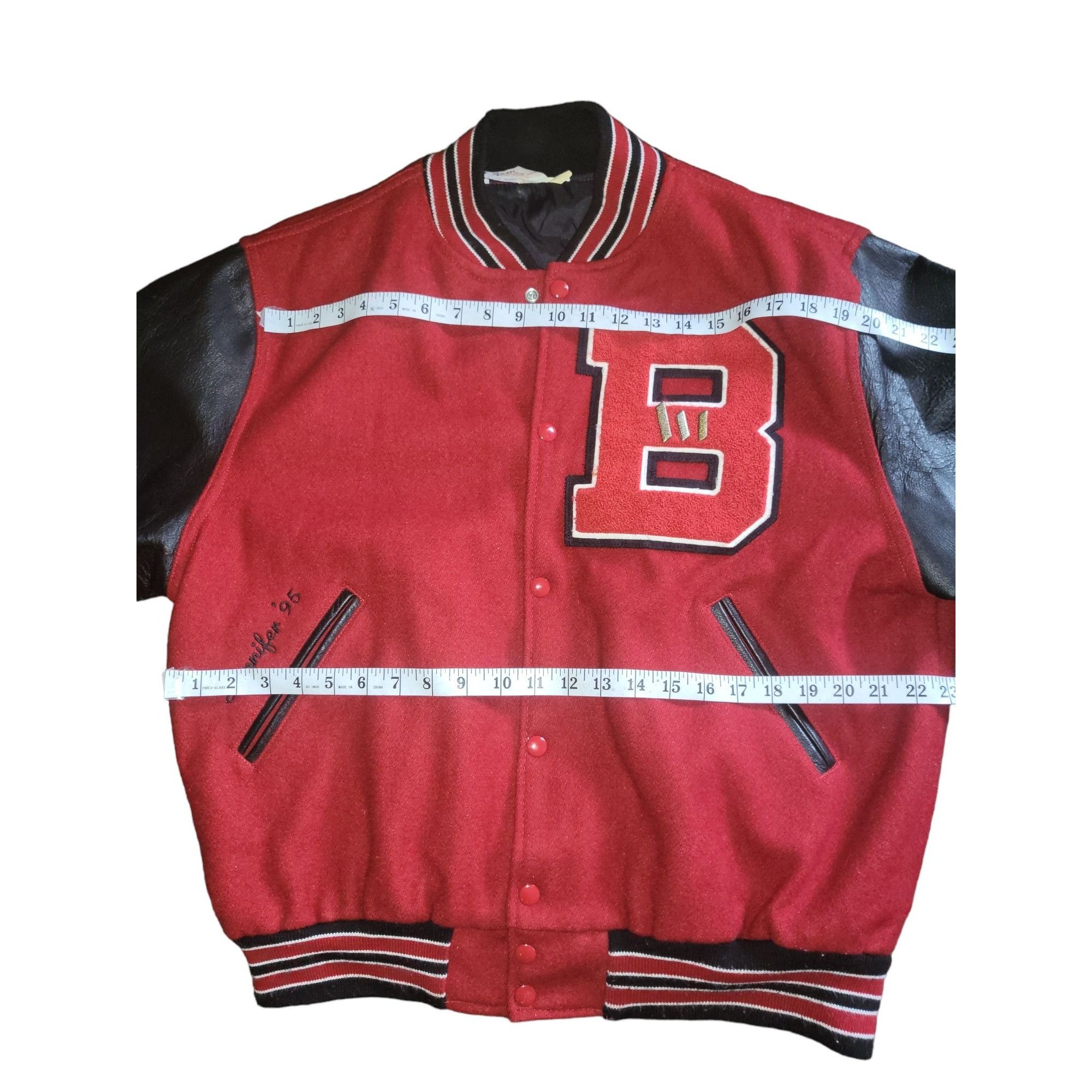 Vintage Vintage Gem Sportswear Varsity Jacket Women Sz XL Made In US Size XL / US 12-14 / IT 48-50 - 5 Thumbnail