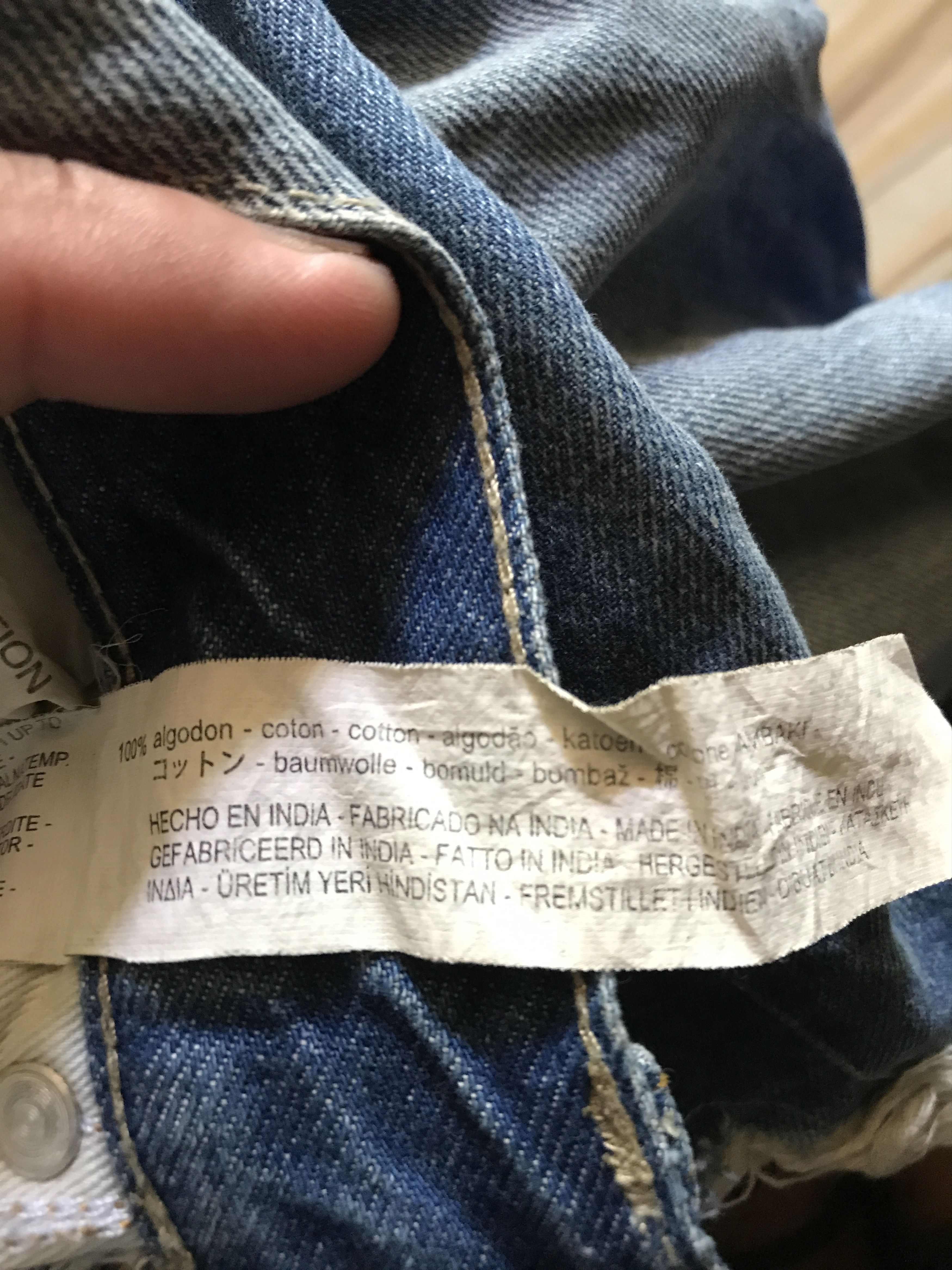 Tornado Mart Patchwork ZMDC Distressed denim-Size 32-if six was Nine Size US 32 / EU 48 - 8 Thumbnail
