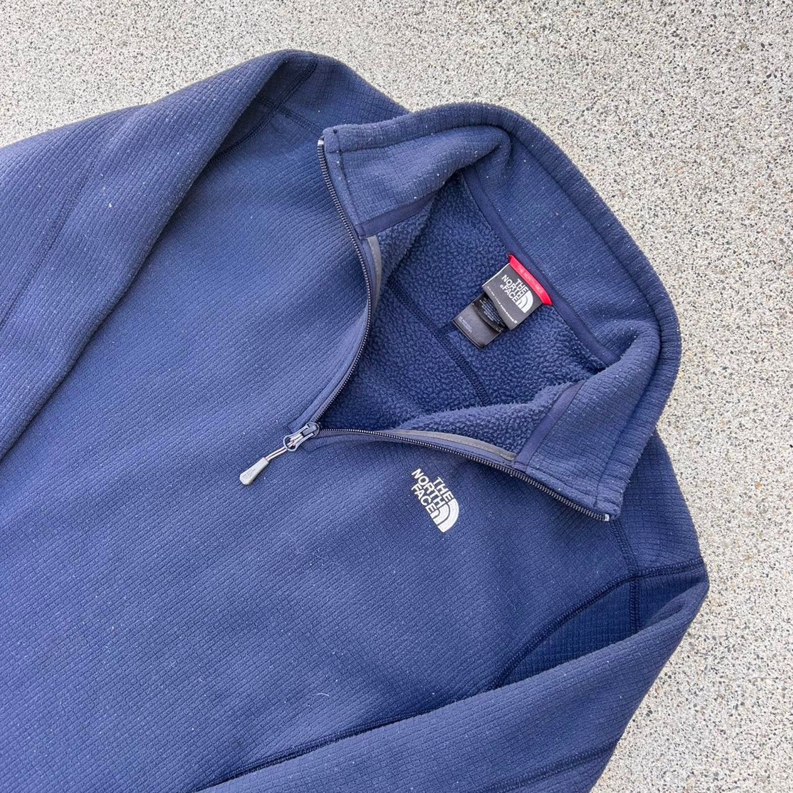 The North Face The North Face Blue Fleece Quarter Zip Size US M / EU 48-50 / 2 - 1 Thumbnail
