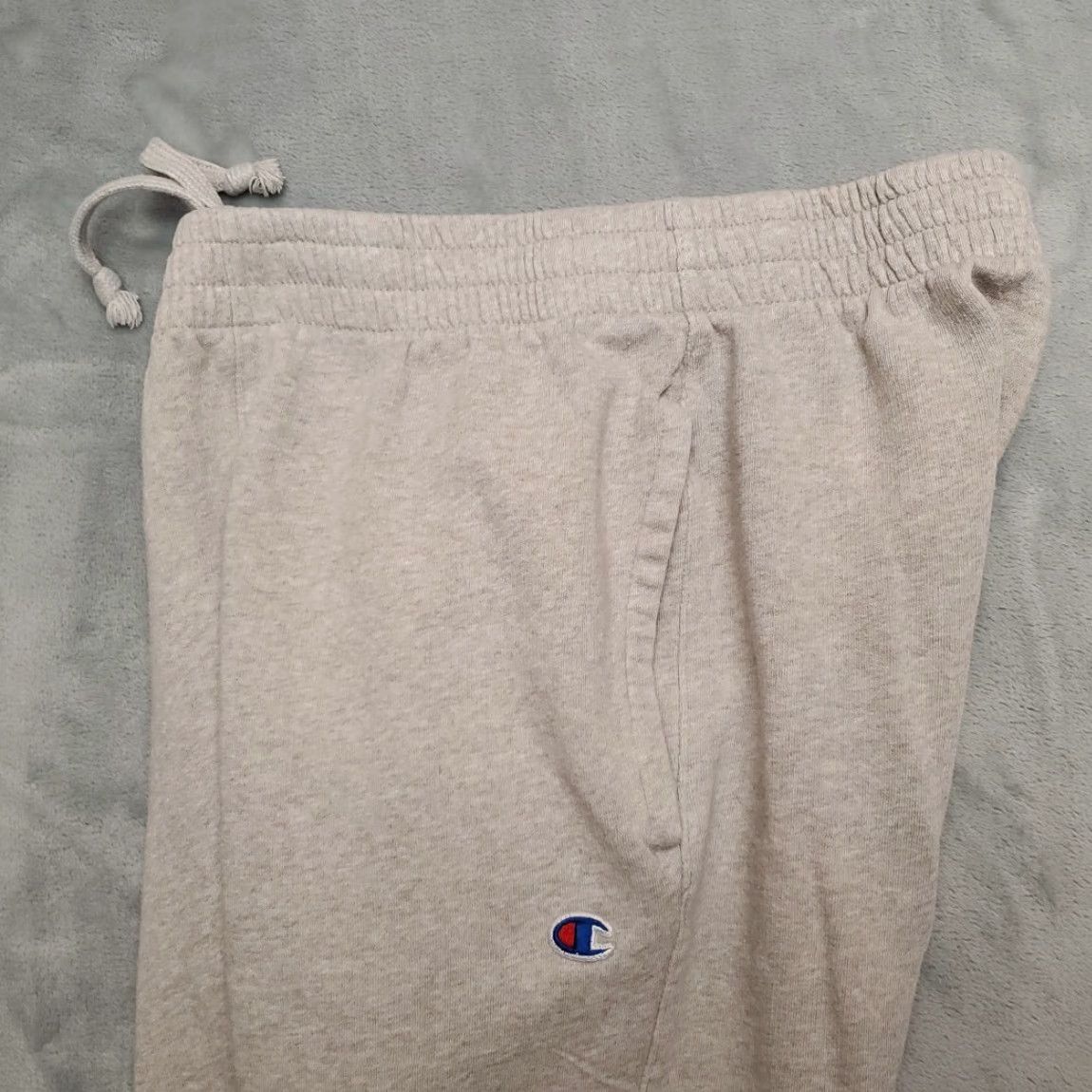 Champion Champion Mens Jogger Pants Small Gray Draw String Elastic Waist Sweat Run Retro Size US 29 - 5 Thumbnail