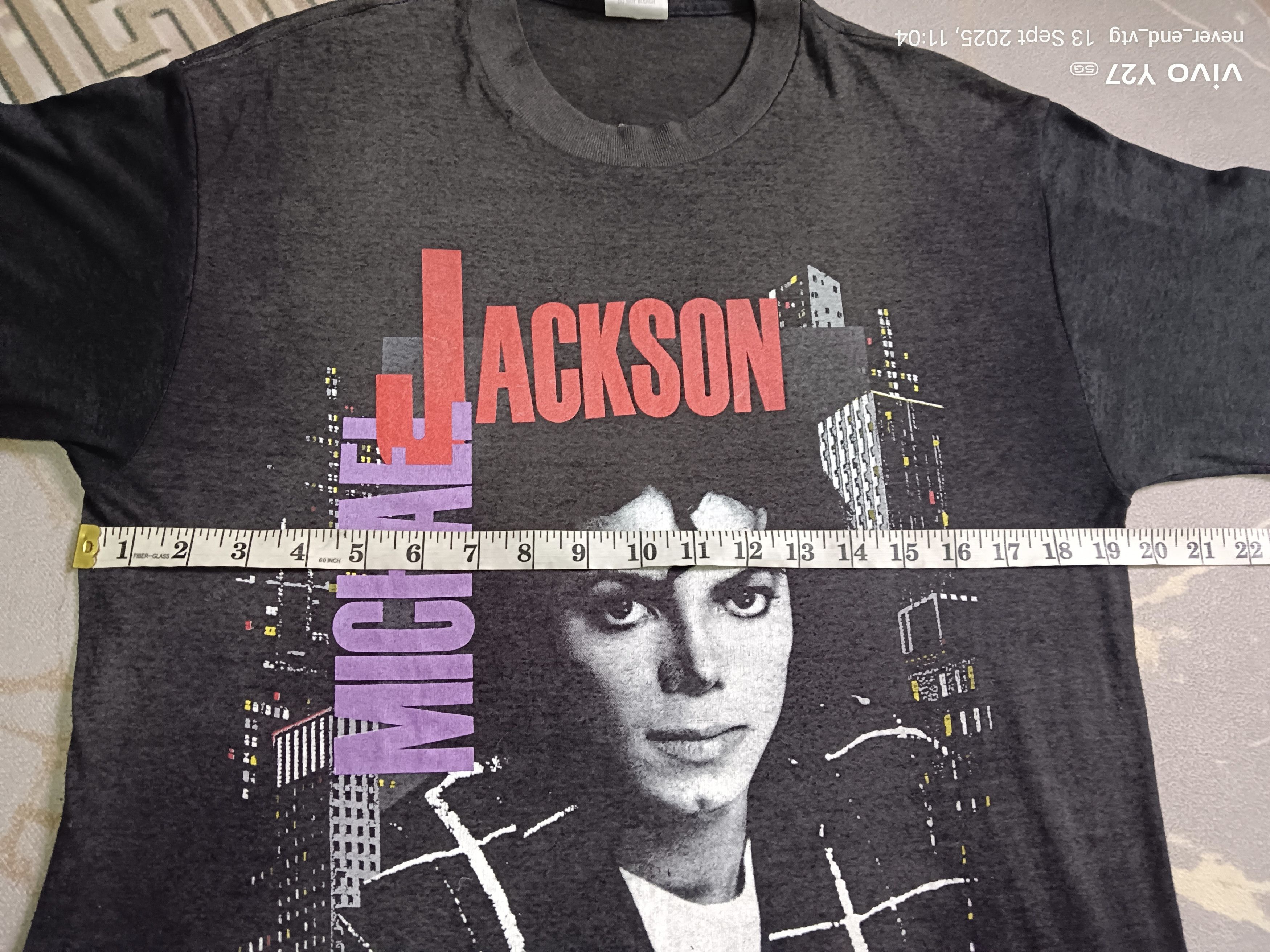 Michael Jackson VINTAGE MICHAEL JACKSON TOUR TEE Size US M / EU 48-50 / 2 - 6 Thumbnail