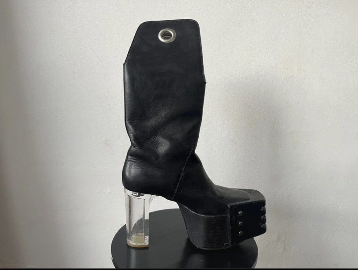Rick Owens Rick Owens Kowboy Grill Platform Boots Size US 8.5 / IT 38.5 - 6 Thumbnail