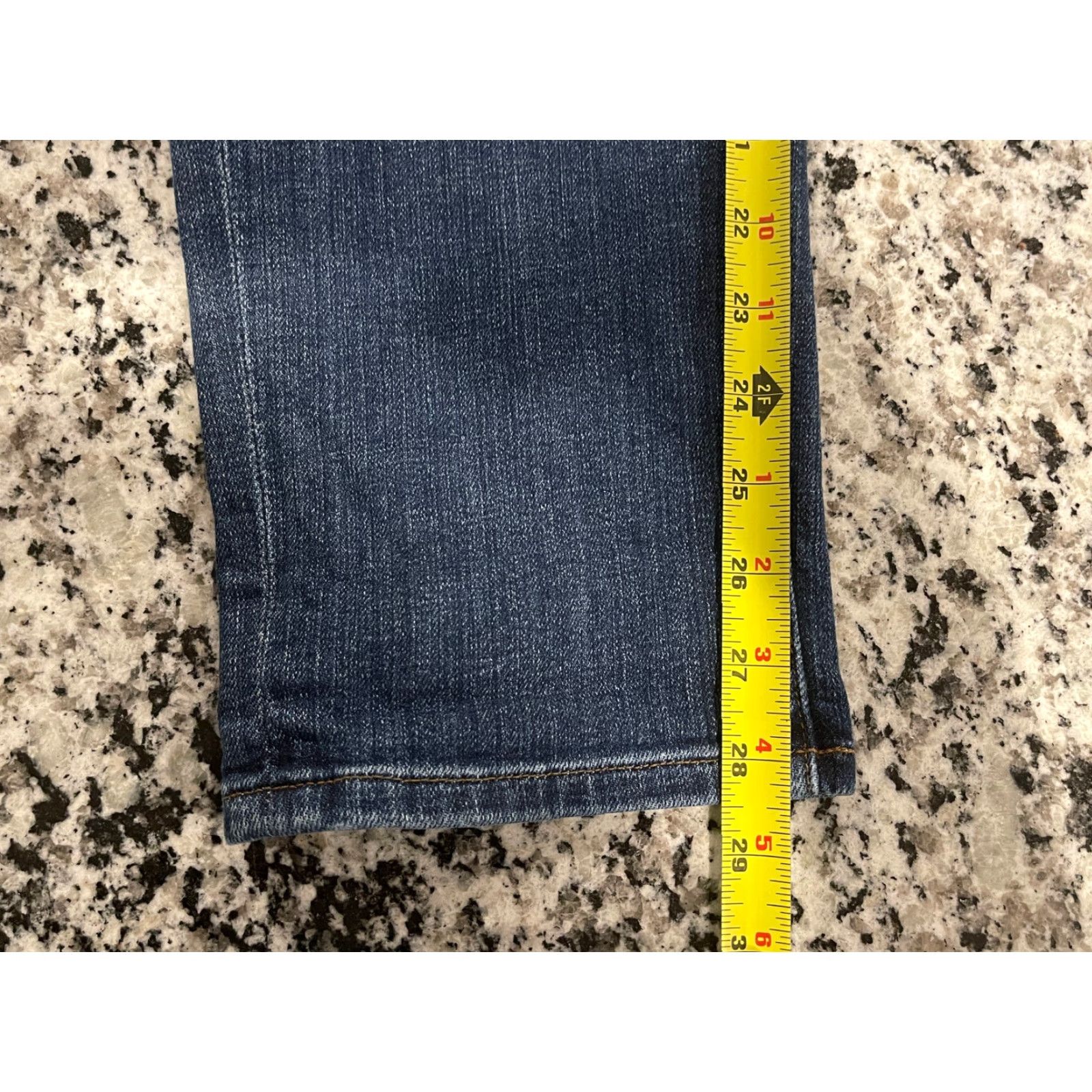 Eileen Fisher Eileen Fisher Jeans Straight Ankle Organic Cotton Stretch Denim Blue 10 Size 32" / US 10 / IT 46 - 8 Thumbnail