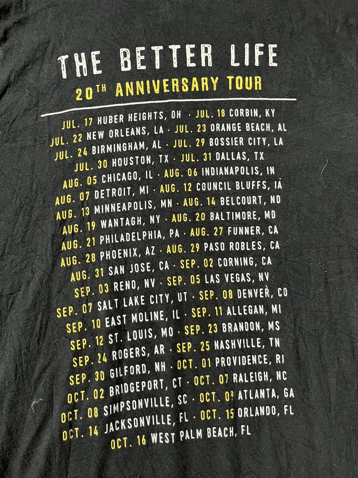 Band Tees 3 Doors Down 20th Anniversary Tour Tees Size US XL / EU 56 / 4 - 6 Thumbnail