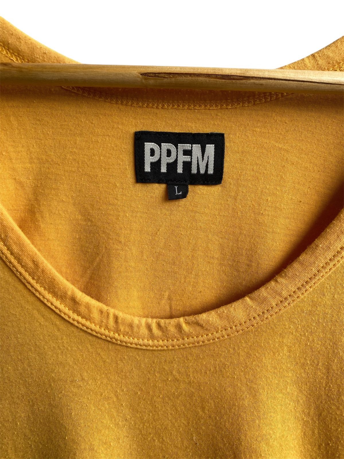 Japanese Brand × PPFM × Vintage PPFM yellow tanktop Size US M / EU 48-50 / 2 - 2 Thumbnail