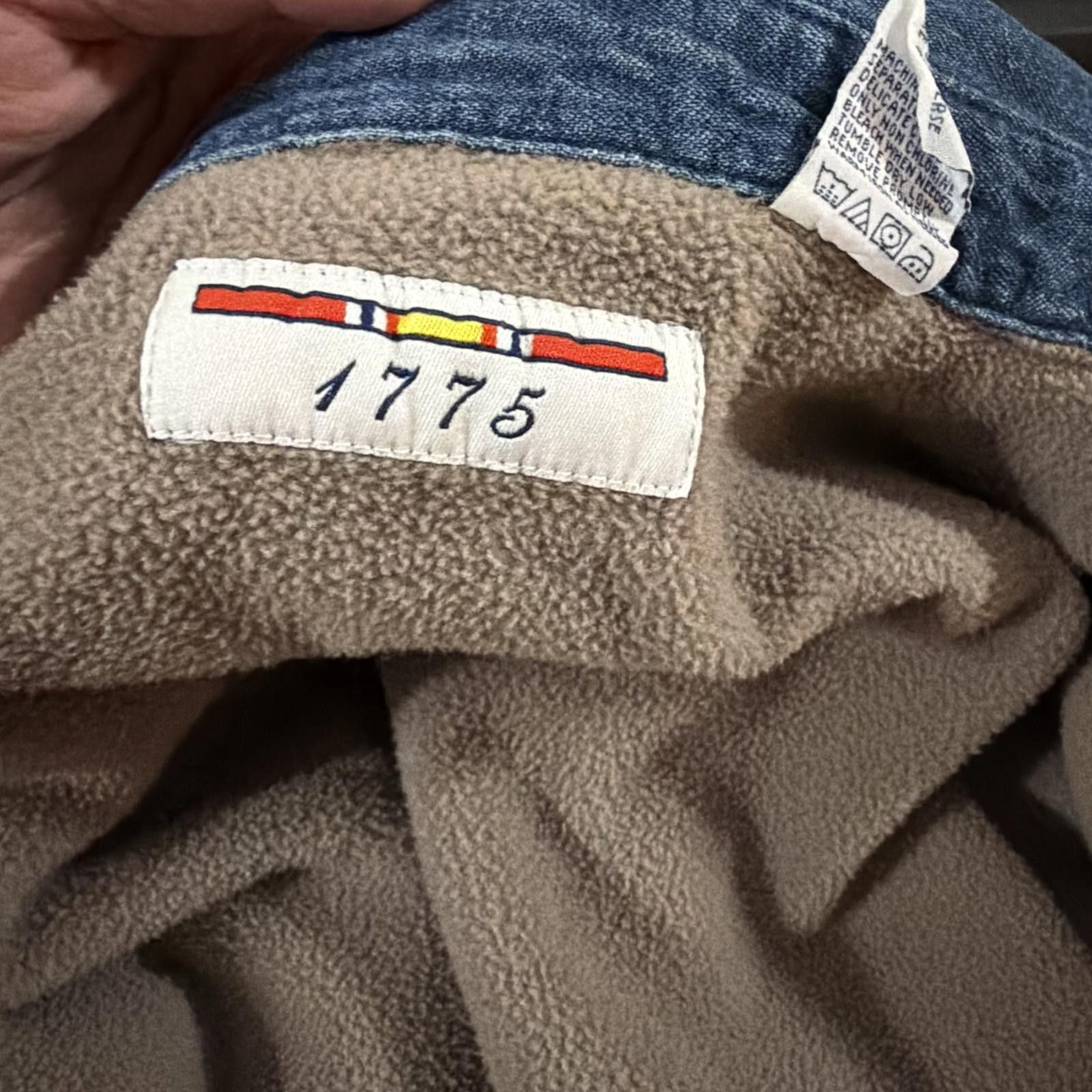 Other Vintage Denim Shirt Jacket Fleece Lined Shacket 90s Y2K Size US XXL / EU 58 / 5 - 3 Thumbnail