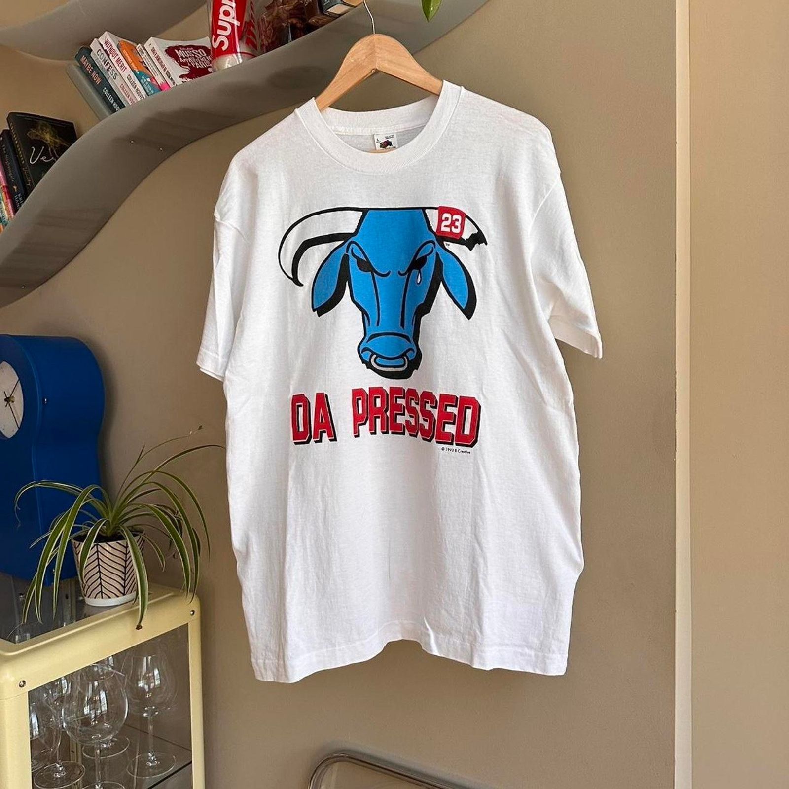 Fruit Of The Loom × Vintage Vintage 1993 Chicago Bulls Shirt Size US L / EU 52-54 / 3 - 1 Thumbnail