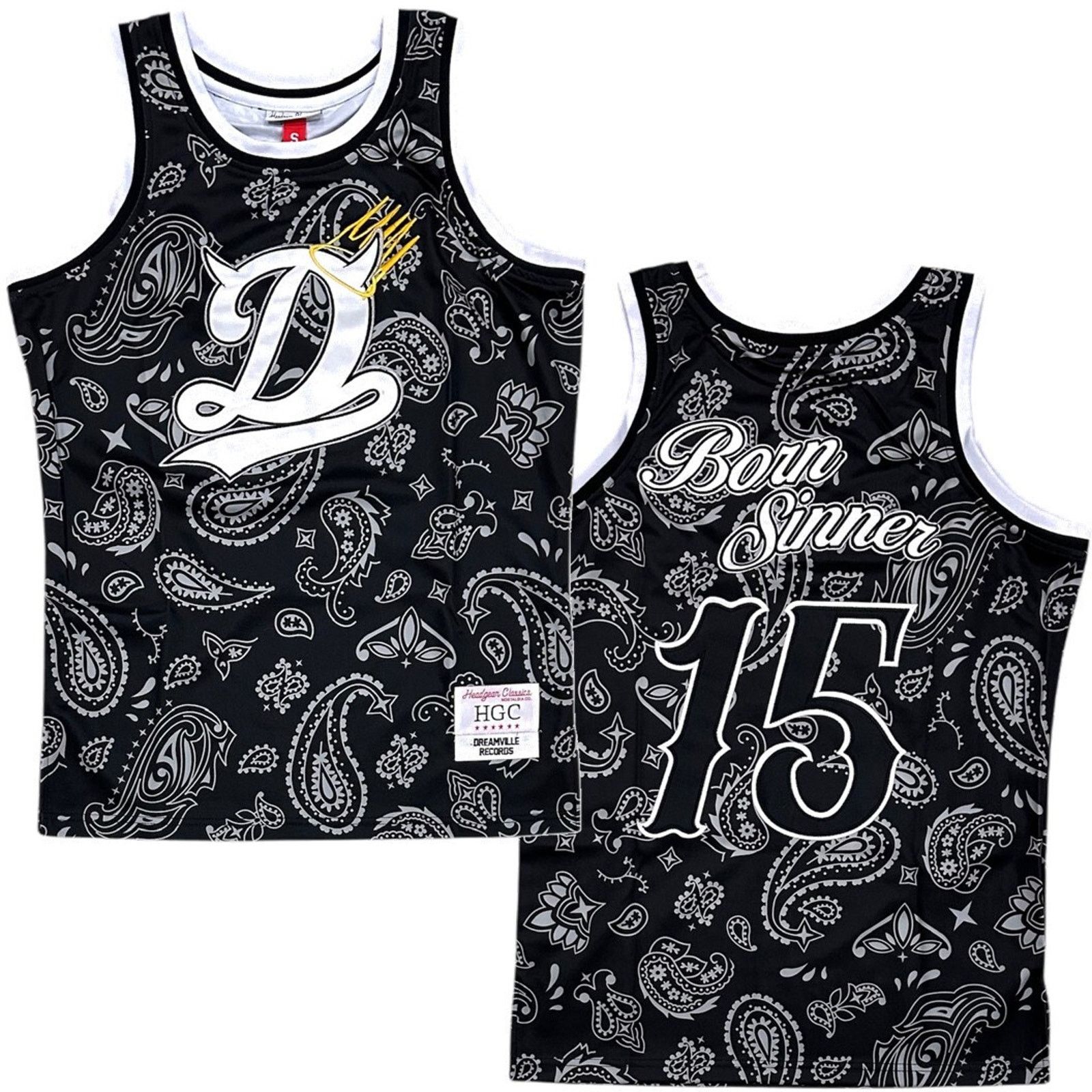 Dreamville Records Cole Headgear Basketball Jersey