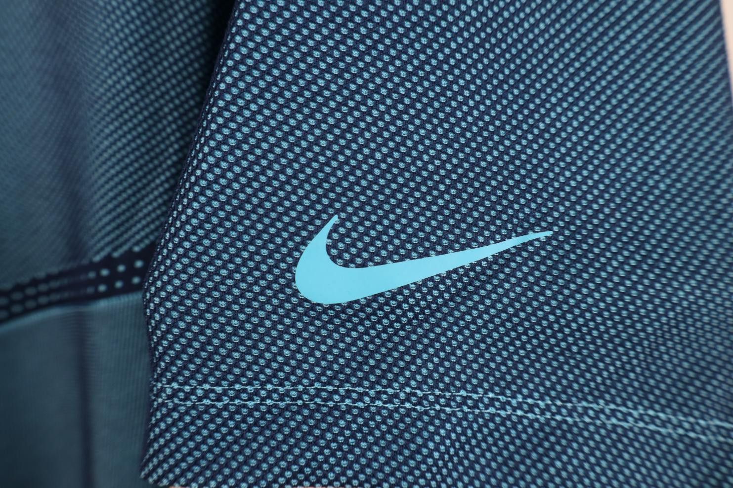 Nike Nike Tiger Woods Collection Collar Golf Polo Shirt Blue Size US L / EU 52-54 / 3 - 4 Thumbnail