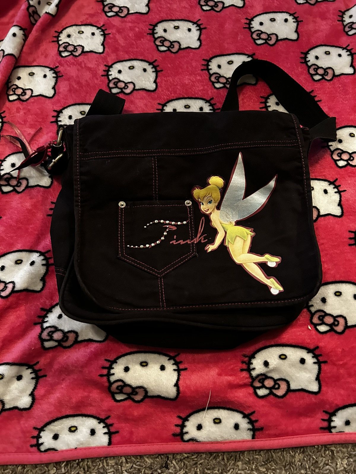 Vintage Tinker bell vintage crossbody bag Size ONE SIZE - 1 Thumbnail