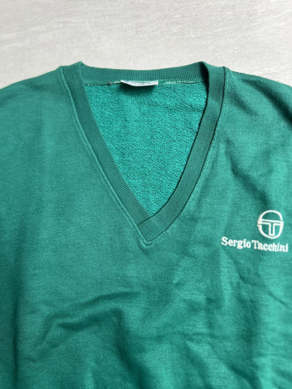 Sergio Tacchini Sergio Tacchini Green Padel Tennis Vest Size US L / EU 52-54 / 3 - 4 Thumbnail