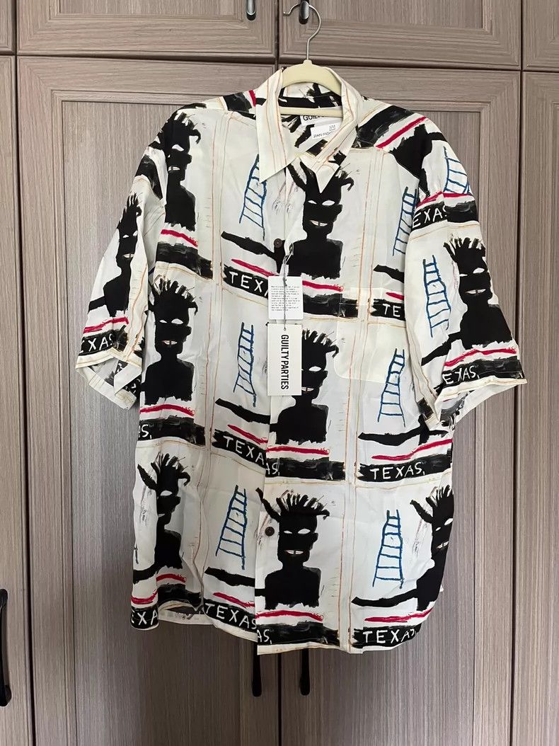Wacko Maria Wacko Maria BASQUIAT graffiti short-sleeved shirt 2503-Next Size US L / EU 52-54 / 3 - 1 Thumbnail