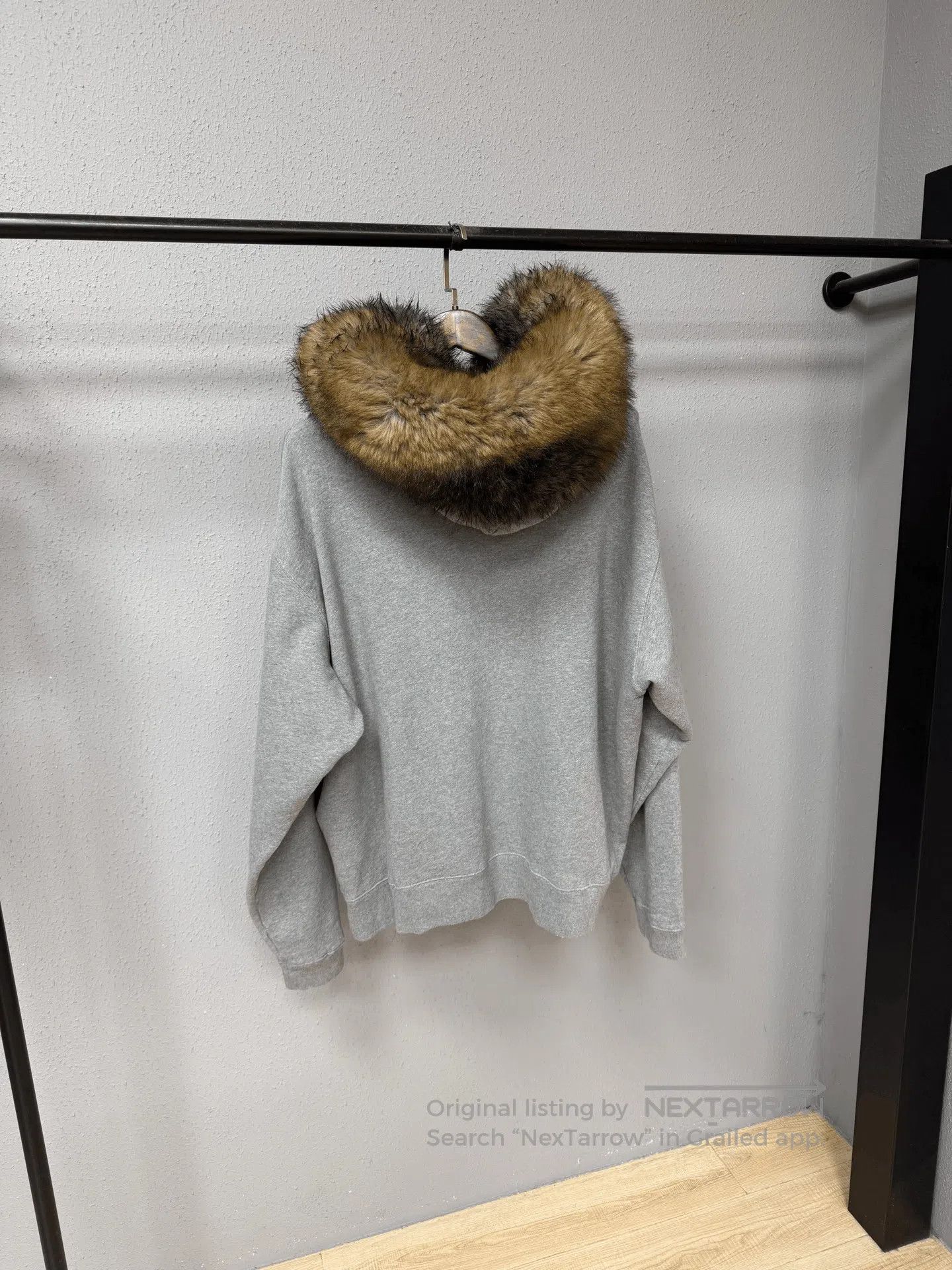 Balenciaga Balenciaga Zip Fur Collar Hoodie. Size US L / EU 52-54 / 3 - 2 Thumbnail
