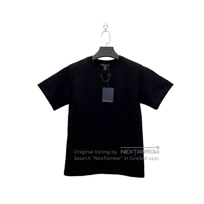 Louis Vuitton Louis Vuitton Black dark print full print short sleeve Size US XXS / EU 40 - 1 Thumbnail