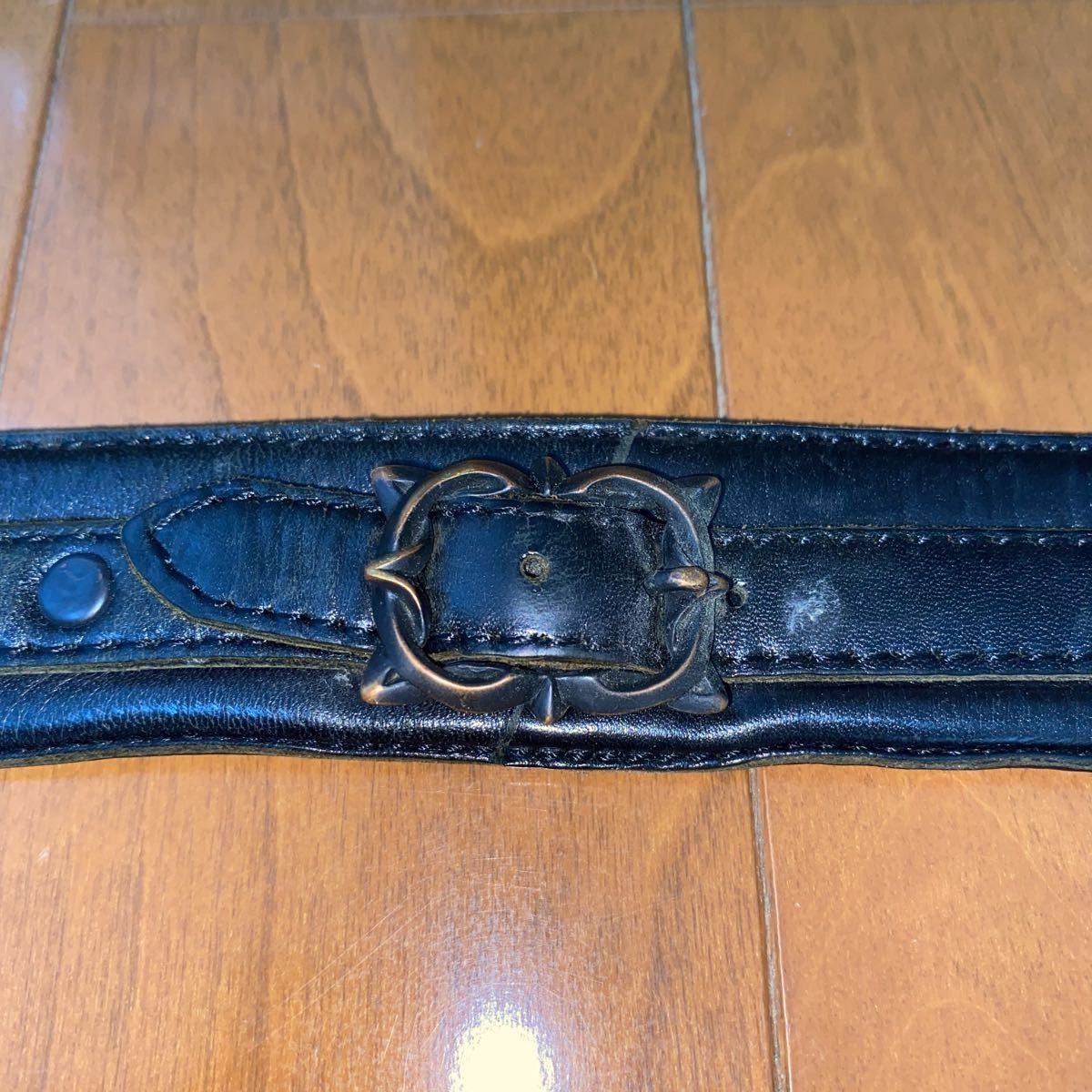 Number (N)ine Archive Frame Buckle Leather Belt Size ONE SIZE - 4 Thumbnail