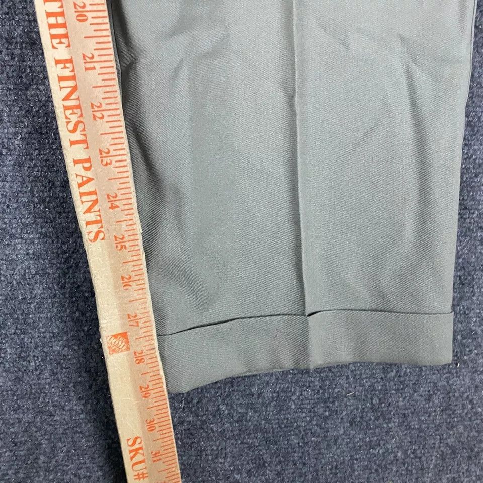 Dockers Dockers Slacks Men's 36x32 Polyester Wool Hook & Eye Adults Size US 36 / EU 52 - 5 Thumbnail