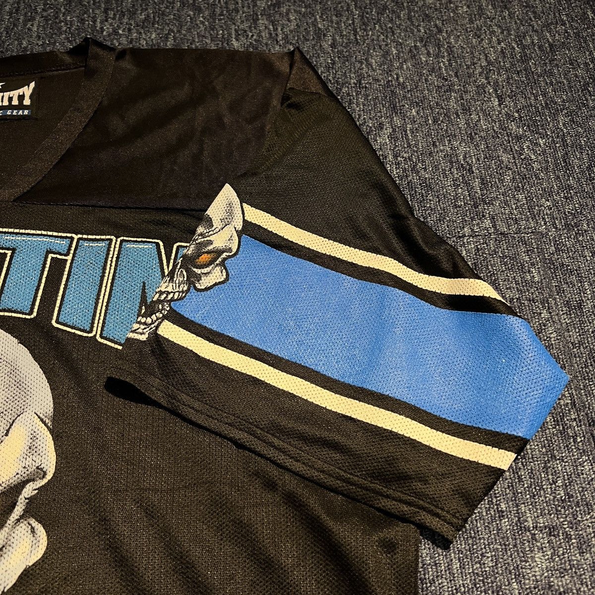 Other Vintage 90s WWF AUSTIN NO MERCY Football Jersey Size US XL / EU 56 / 4 - 5 Thumbnail