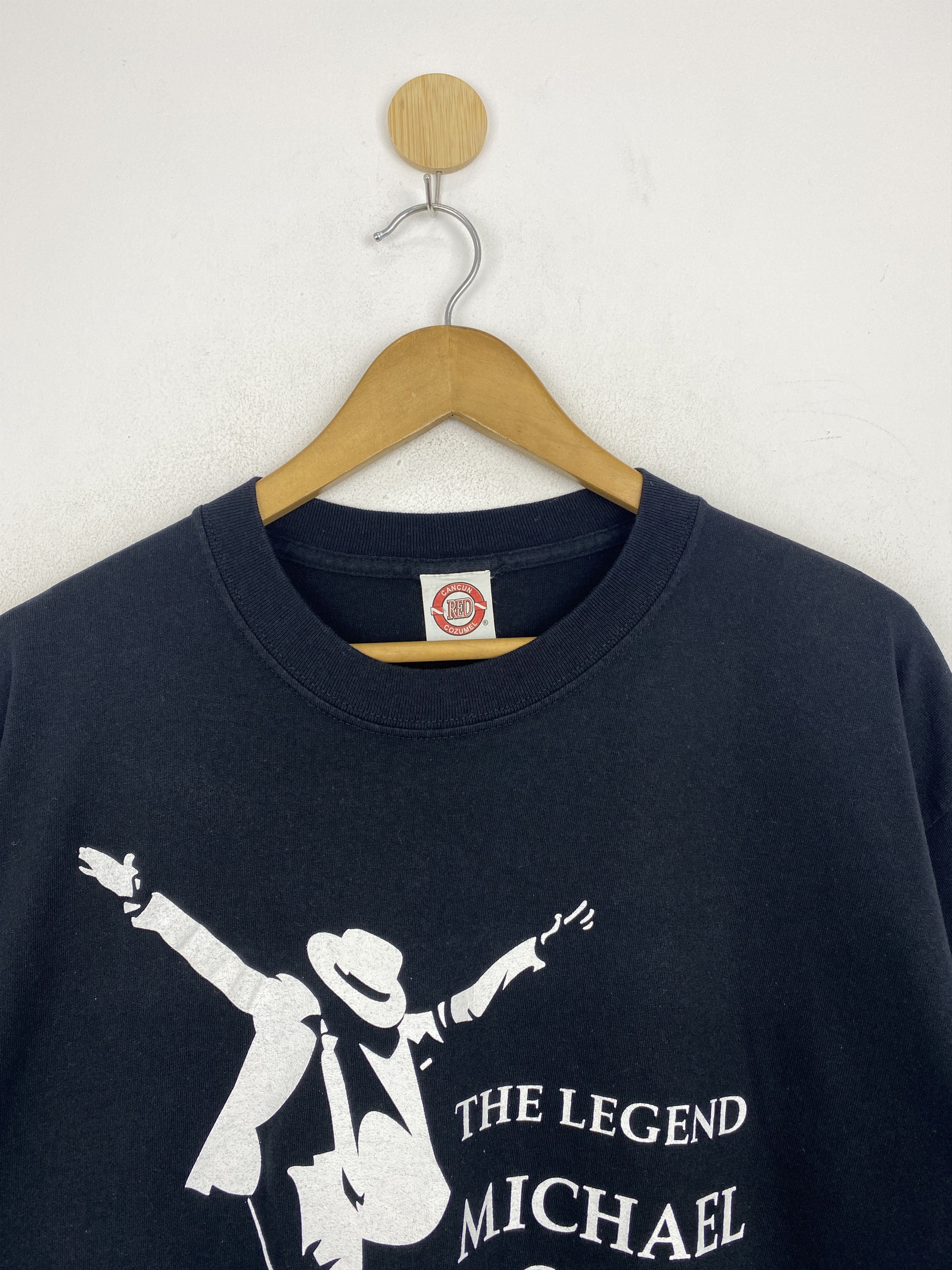 Michael Jackson × Vintage Vintage The Legend Michael Jackson Tee TA0637 Size US XL / EU 56 / 4 - 3 Thumbnail