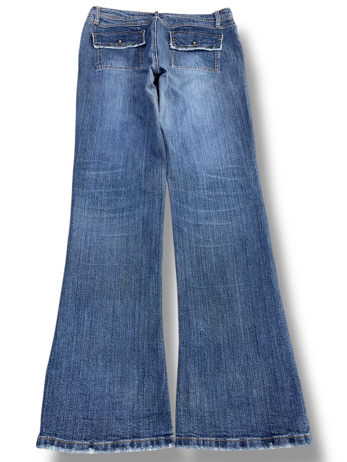 Japanese Brand Japanese Brand Blue Wash Style Flare Jeans Size US 30 / EU 46 - 3 Thumbnail