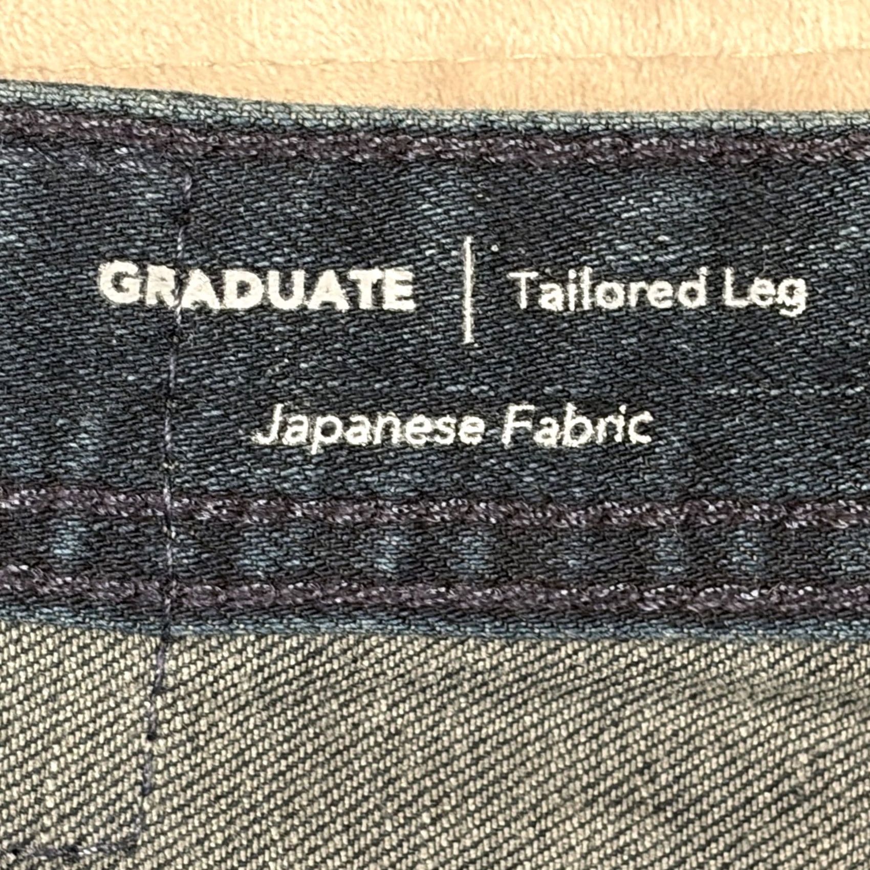 Vintage AG Adriano Goldschmied Jeans 31 Slim Straight Blue 31x32 Men Regular Denim Zip Button Five-Pocket Japanese Fabric Size US 31 - 7 Thumbnail