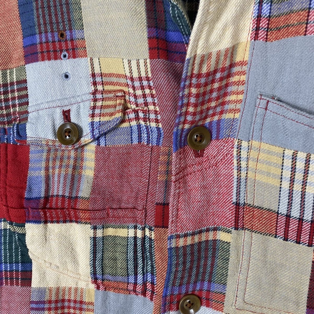 Paul Smith × R.Newbold 💥R.NEWBOLD PAUL SMITH PATCHWORK WORKER SHIRT Size US M / EU 48-50 / 2 - 6 Thumbnail