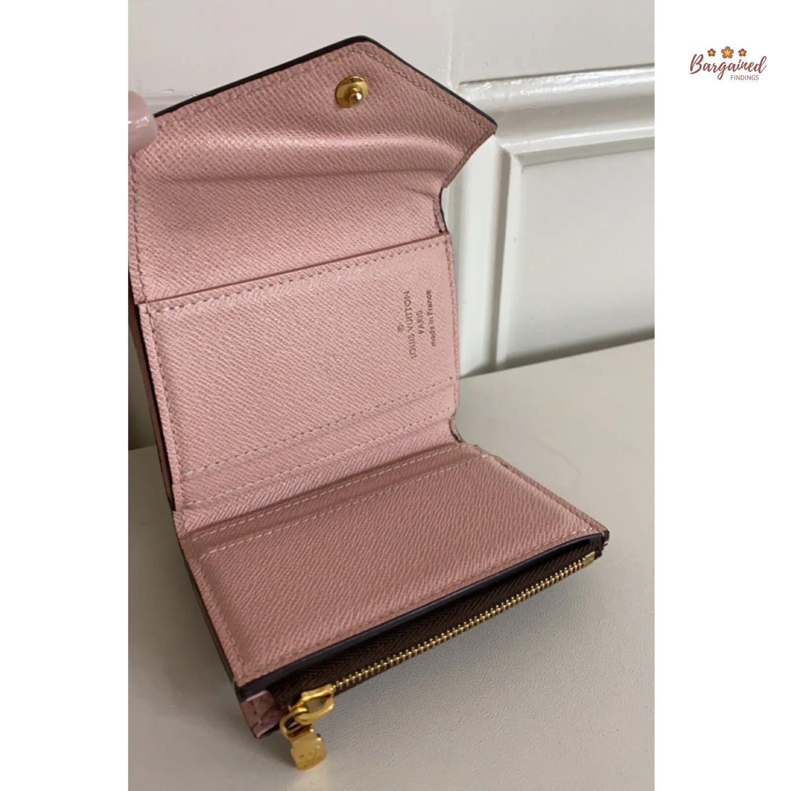 Louis Vuitton Louis Vuitton Ballerine Monogram Canvas Leather Zoe Wallet Size ONE SIZE - 9 Thumbnail