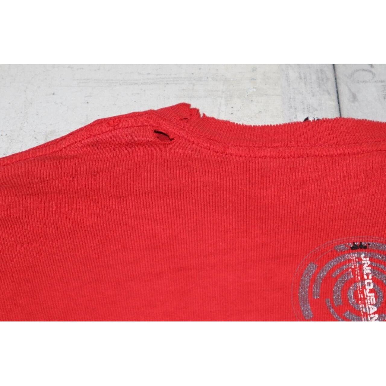 JNCO VTG Y2K JNCO Jeans Graphic T Shirt Anime Red Made In USA XL Size US XL / EU 56 / 4 - 9 Thumbnail