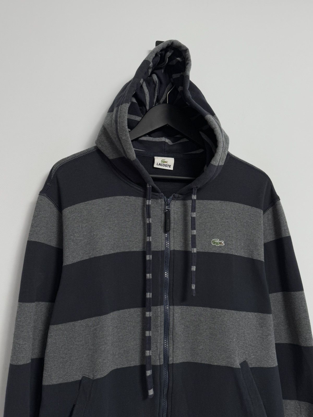 Lacoste Lacoste Vintage Y2K style Zip Hoodie 90’s Size US M / EU 48-50 / 2 - 2 Thumbnail