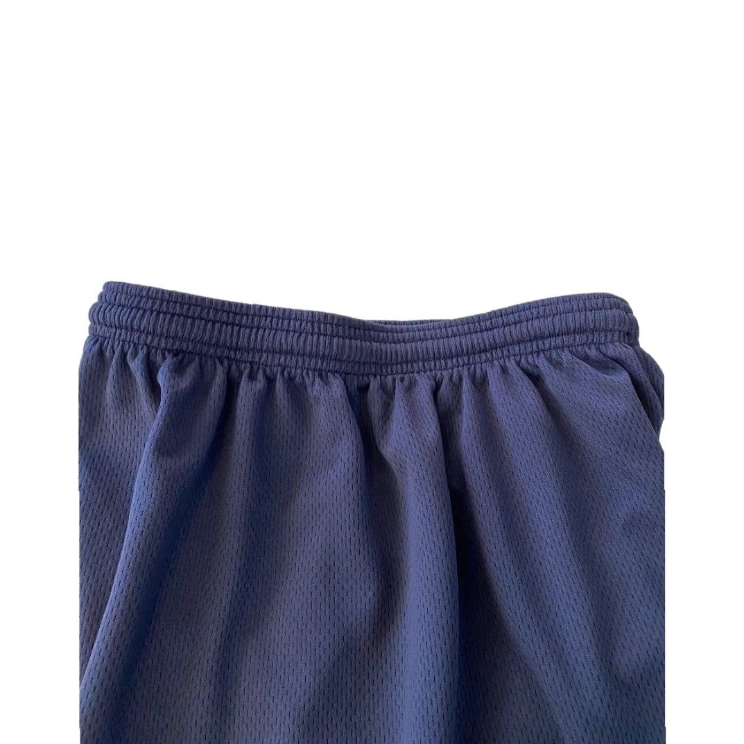 Vintage VINTAGE Flynn O'Hara Men's Navy Blue Athletic Shorts Pull On Elastic Drawstring Short, Small, Regular, Blue, Athletic, Men Size US 29 - 5 Thumbnail