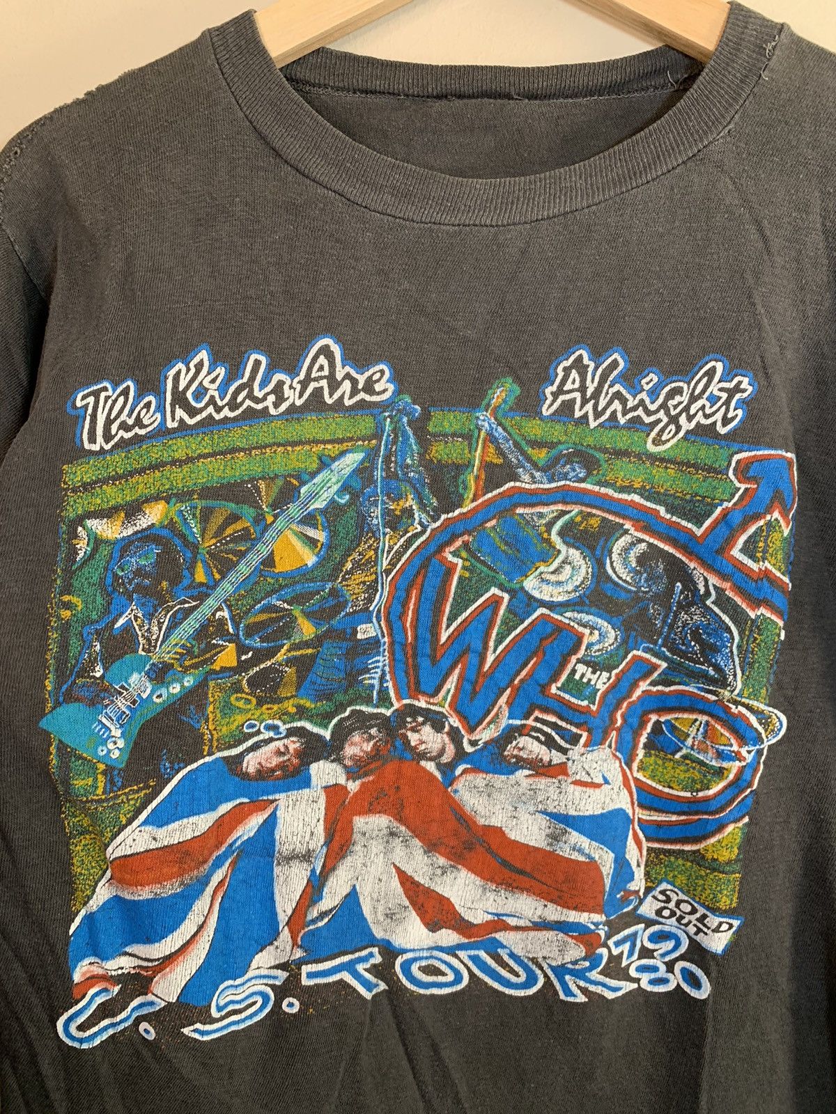 Band Tees × Vintage RARE* Vintage 1979 The Who Kids Are Alright Keith Moon Shirt Size US L / EU 52-54 / 3 - 3 Thumbnail