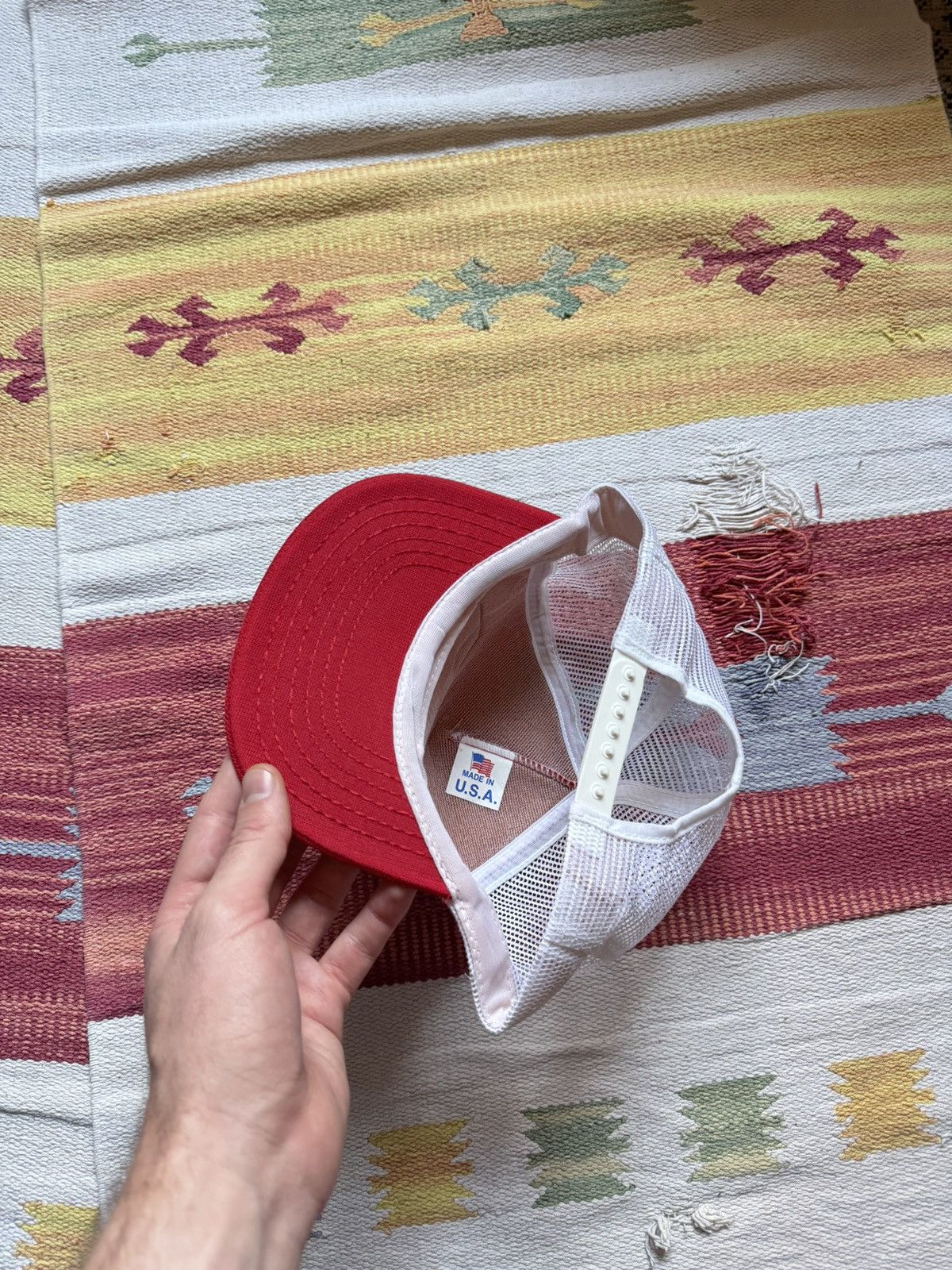 Other 00’s Kendall Made In USA Motor Oil Work Hat Size ONE SIZE - 5 Thumbnail