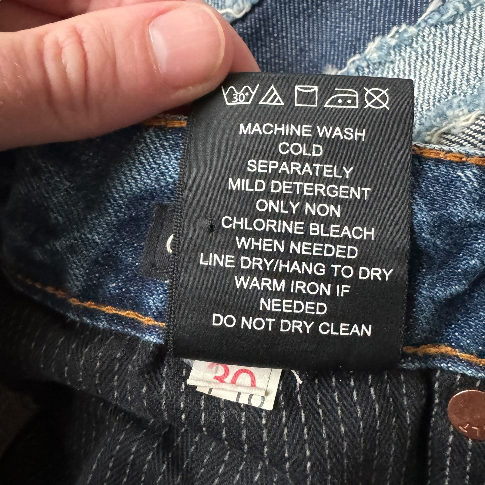 Cult Of Individuality Cult of Individuality Greaser Jeans Ripped Japanese Denim Size US 30 / EU 46 - 6 Thumbnail