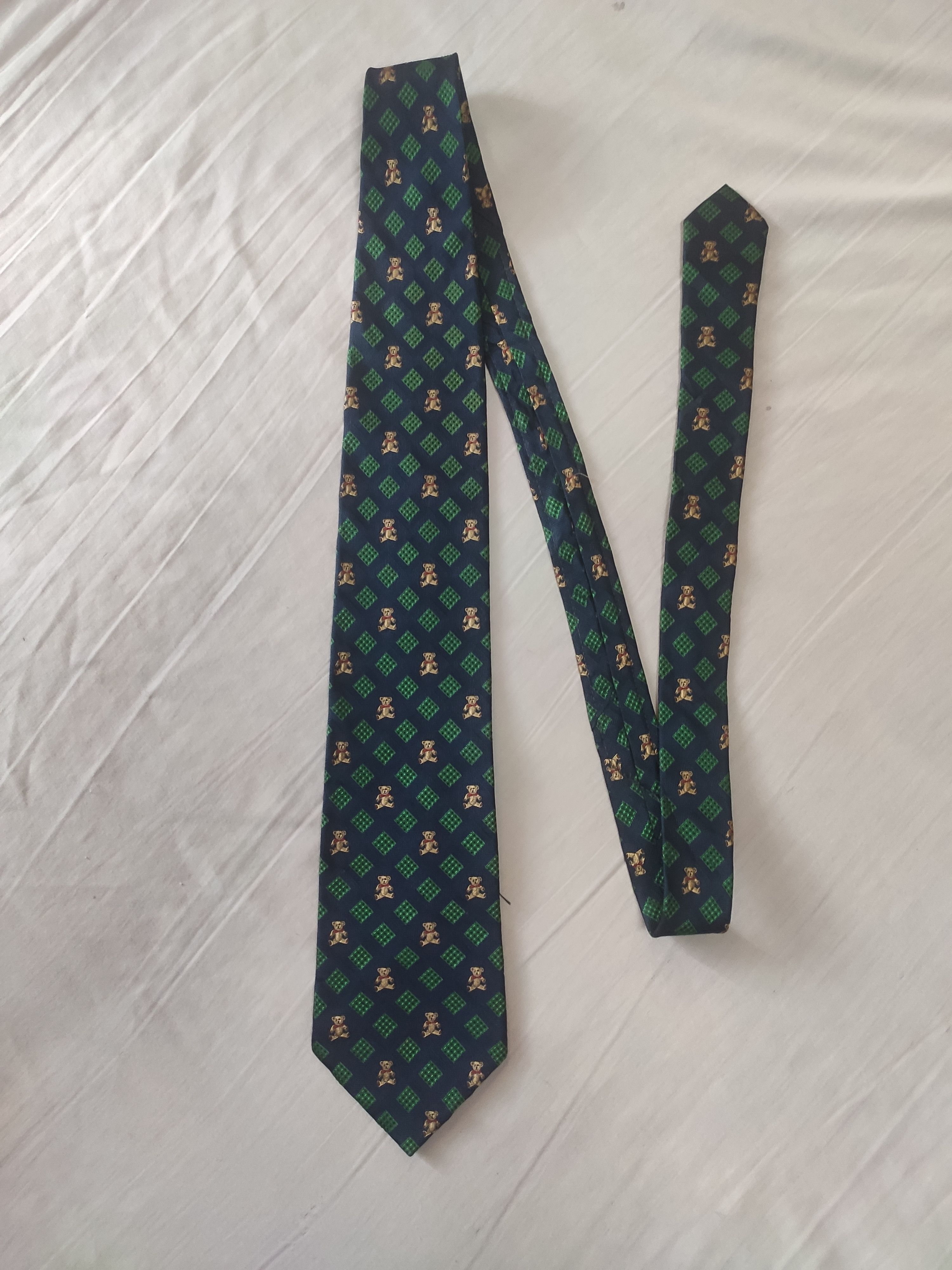 DAKS × Designer DAKS Teddy Bear Necktie / Tie Size ONE SIZE - 1 Thumbnail