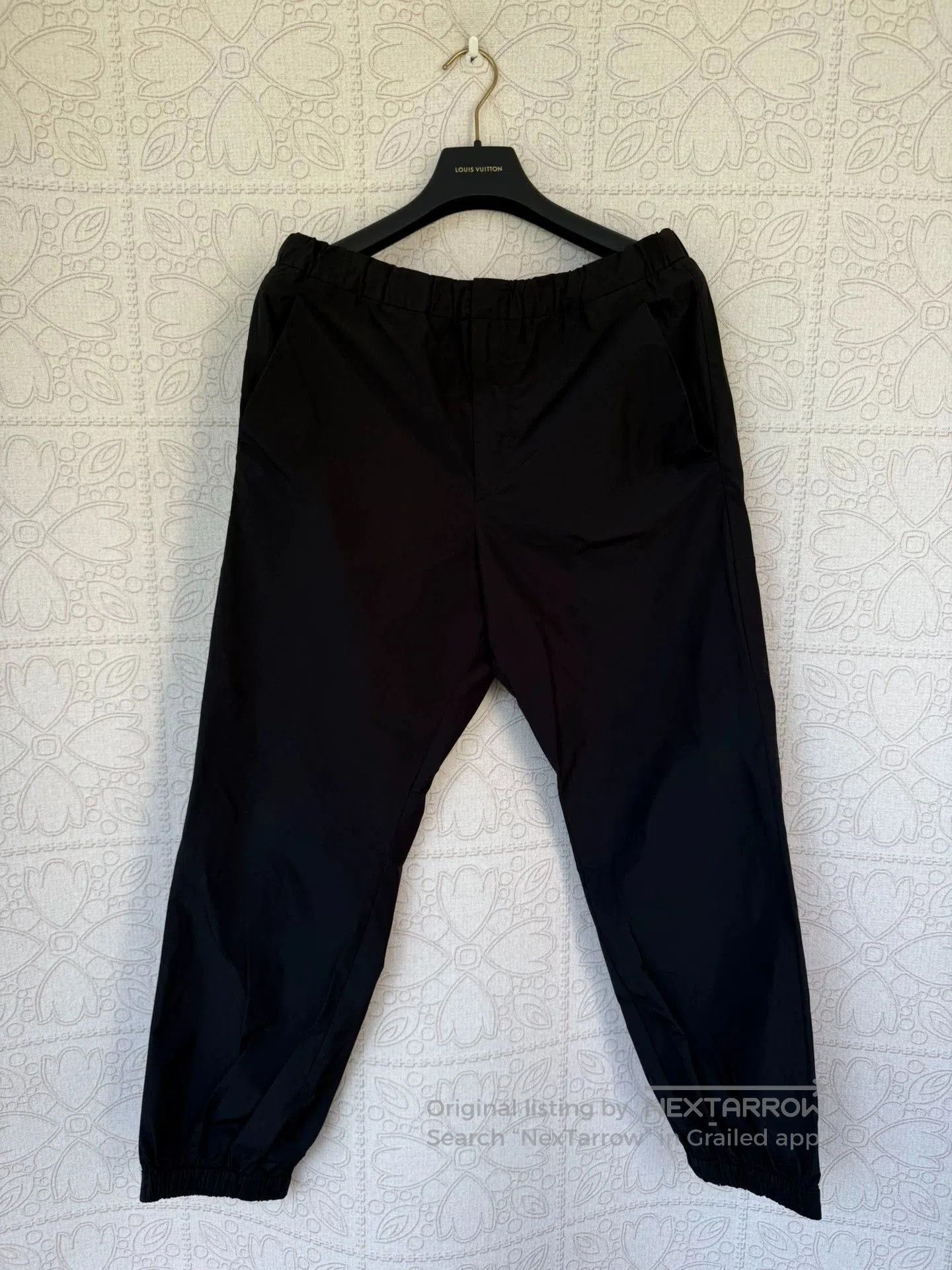 Prada prada logo activewear pants, size large. Size US 34 / EU 50 - 2 Thumbnail