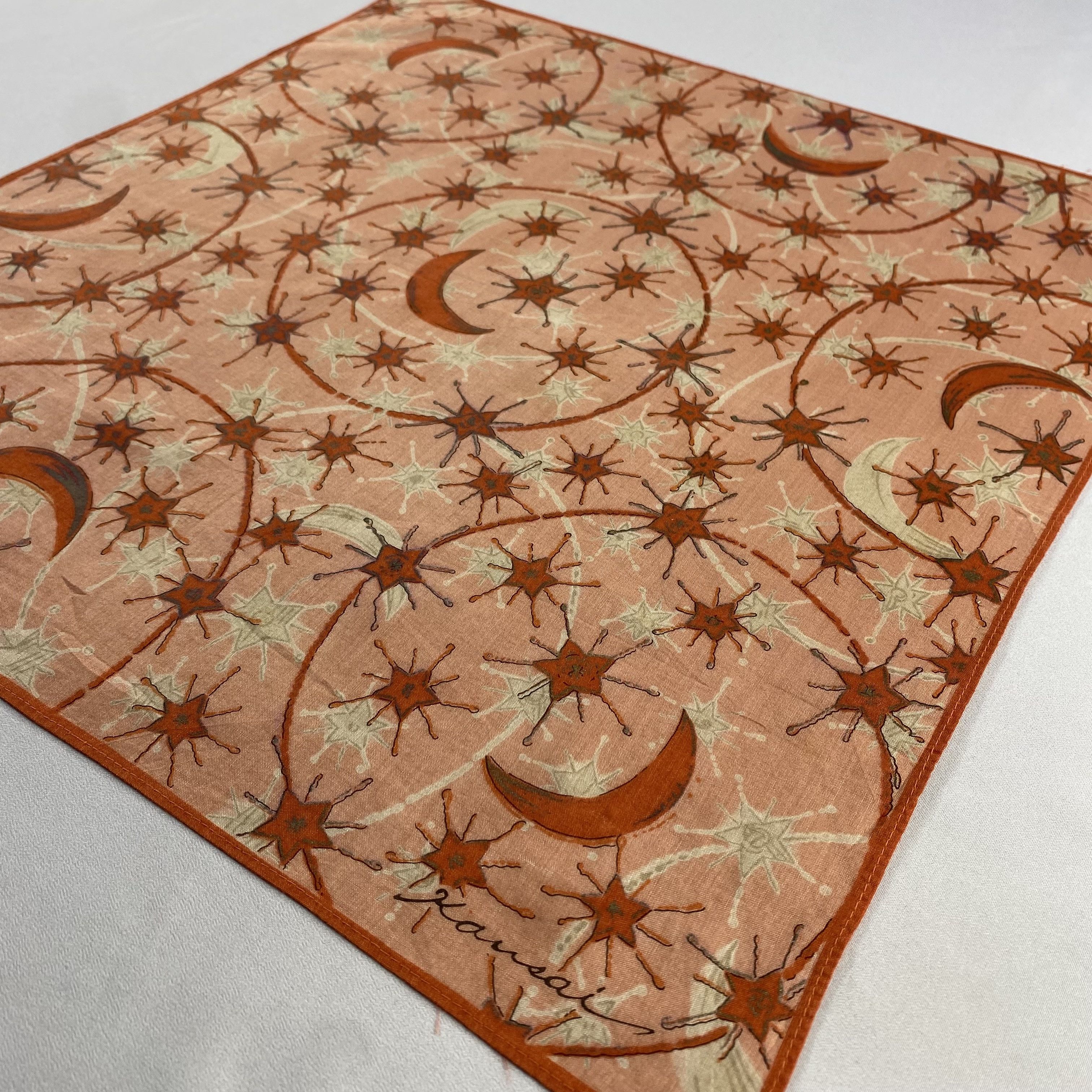 Kansai Yamamoto × Vintage Kansai Yamamoto Neckerchief / Bandana / Handkerchief-P1075 Size ONE SIZE - 2 Thumbnail