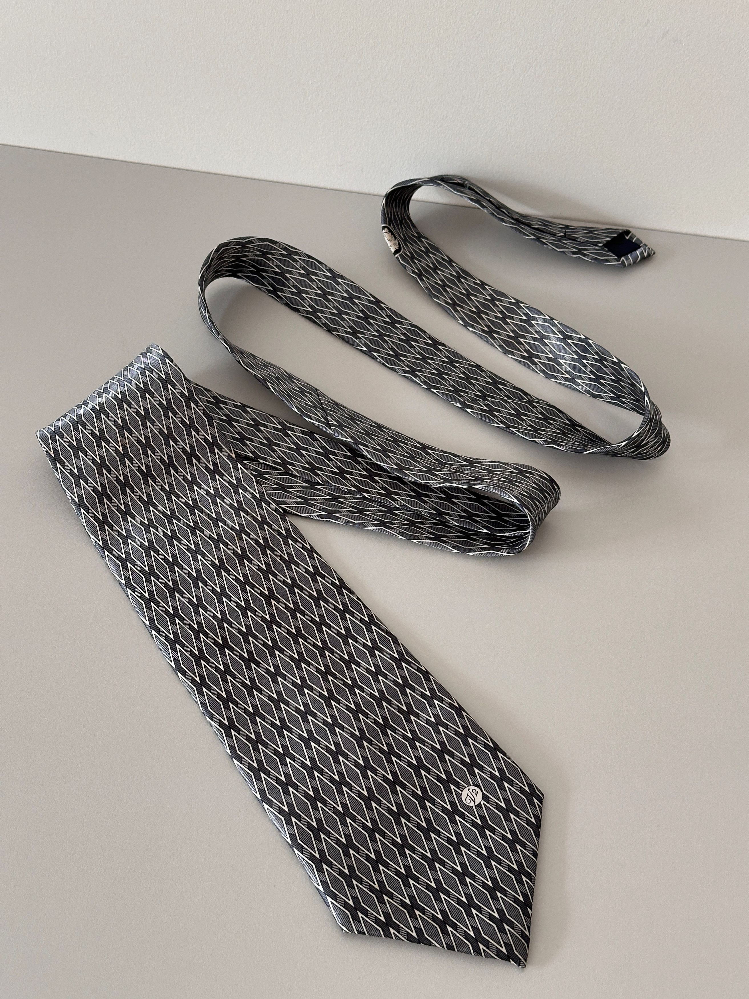 Versace × Versace Jeans Couture Versace Classic V2 Silk Tie Size ONE SIZE - 2 Thumbnail