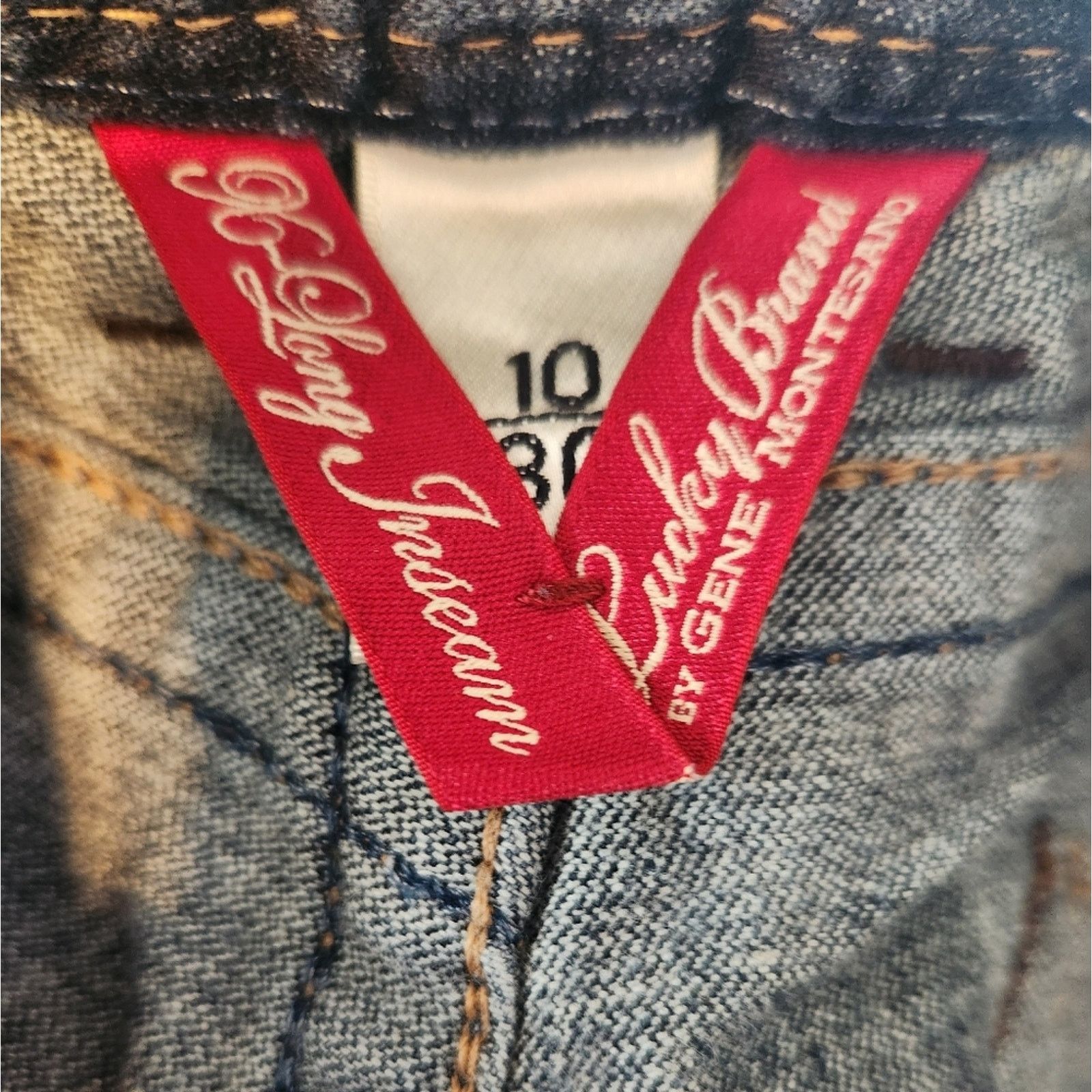 Lucky Brand Lucky Brand Extra Long Inseam Bootcut Jeans 10/30 Size 30" / US 8 / IT 44 - 6 Thumbnail