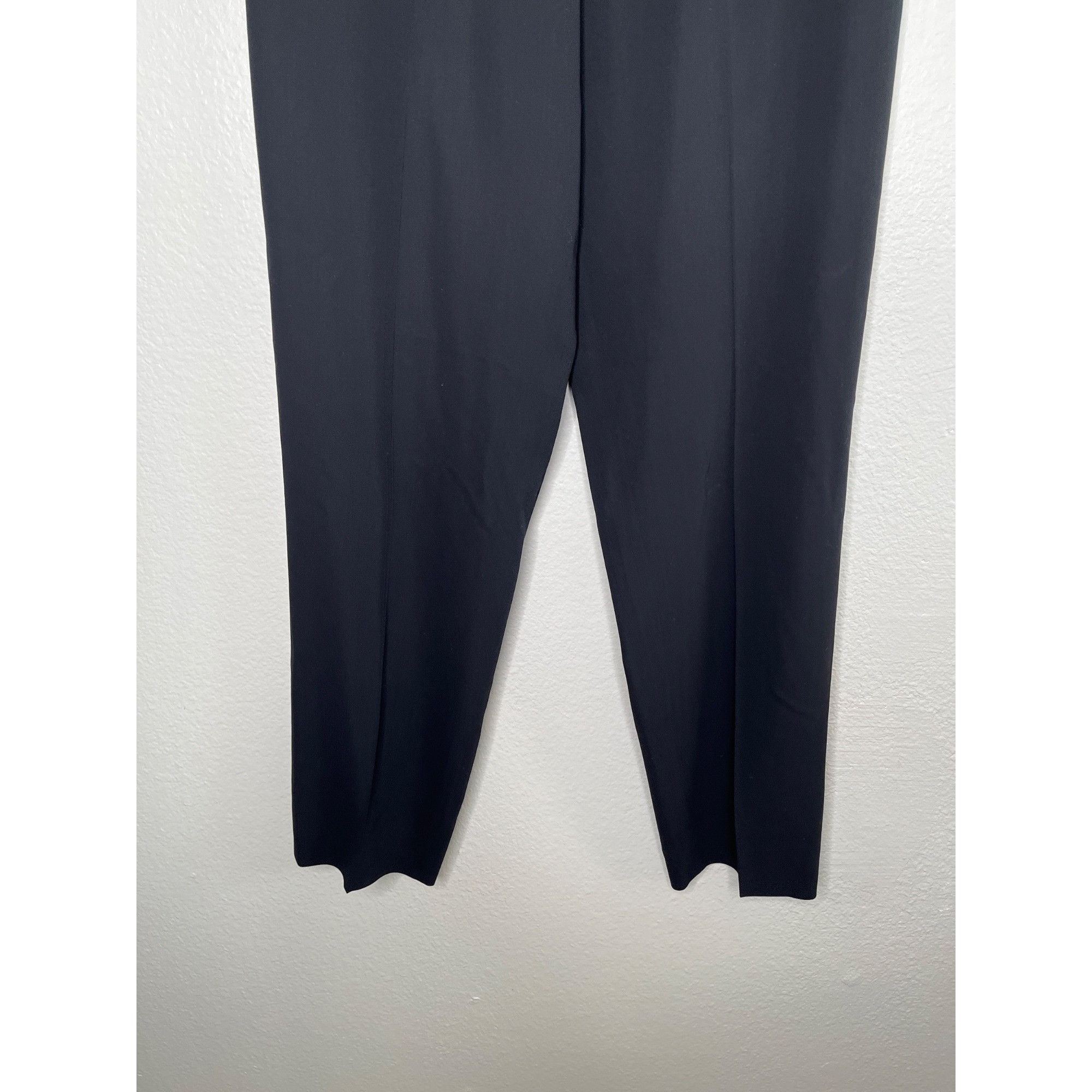 Giorgio Armani Giorgio Armani Classico Womens Black Wool Silk Blend Trouser Size 30" / US 8 / IT 44 - 3 Thumbnail