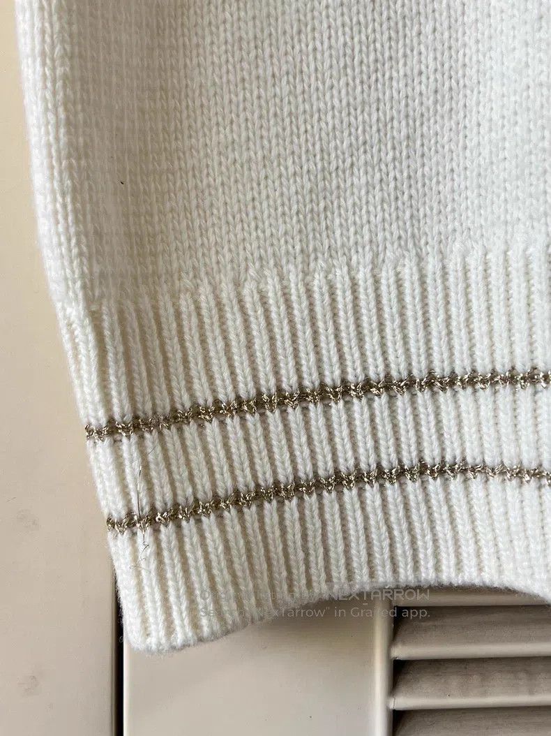 Dior Dior Short-sleeved knitwear sweater Size M / US 6-8 / IT 42-44 - 6 Thumbnail