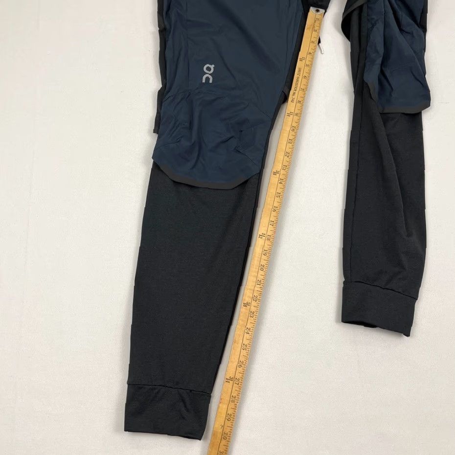 Vintage ON Running Pants Mens XL Blue Gray Active Swiss Performance Tights Ankle Zip Regular Rise 31 Inseam Long-For-Search Size US 36 / EU 52 - 6 Thumbnail